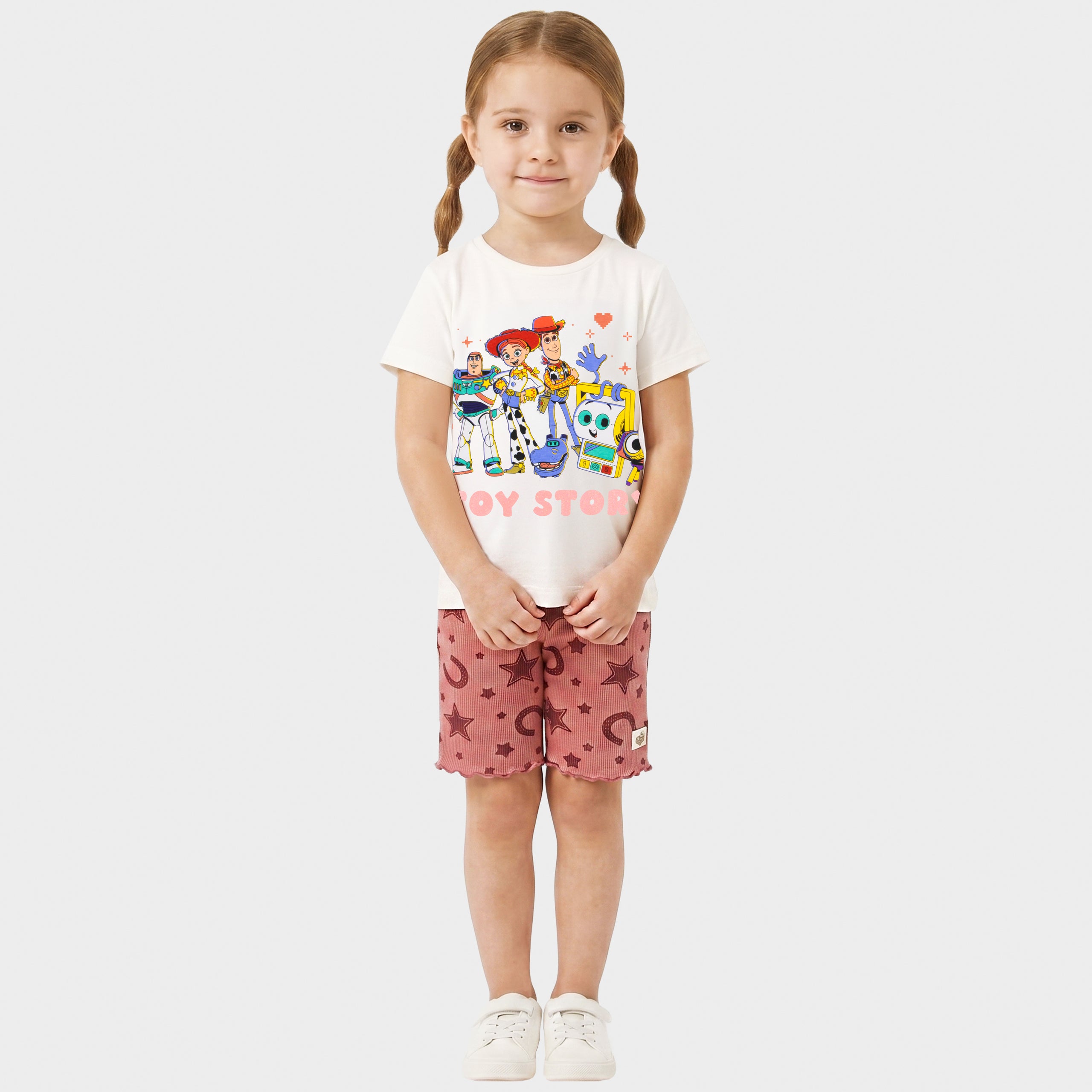 Disney Toy Story 5 Jessie And Friends T-Shirt And Shorts Set
