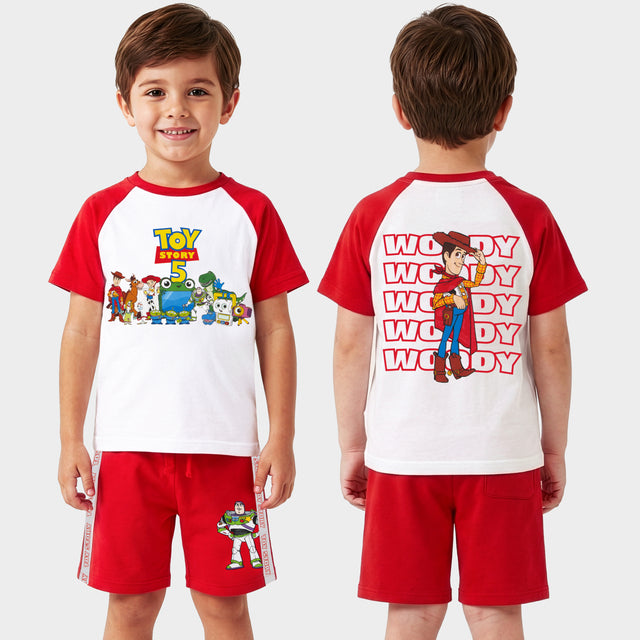 Disney Toy Story 5 Tshirt And Shorts Set