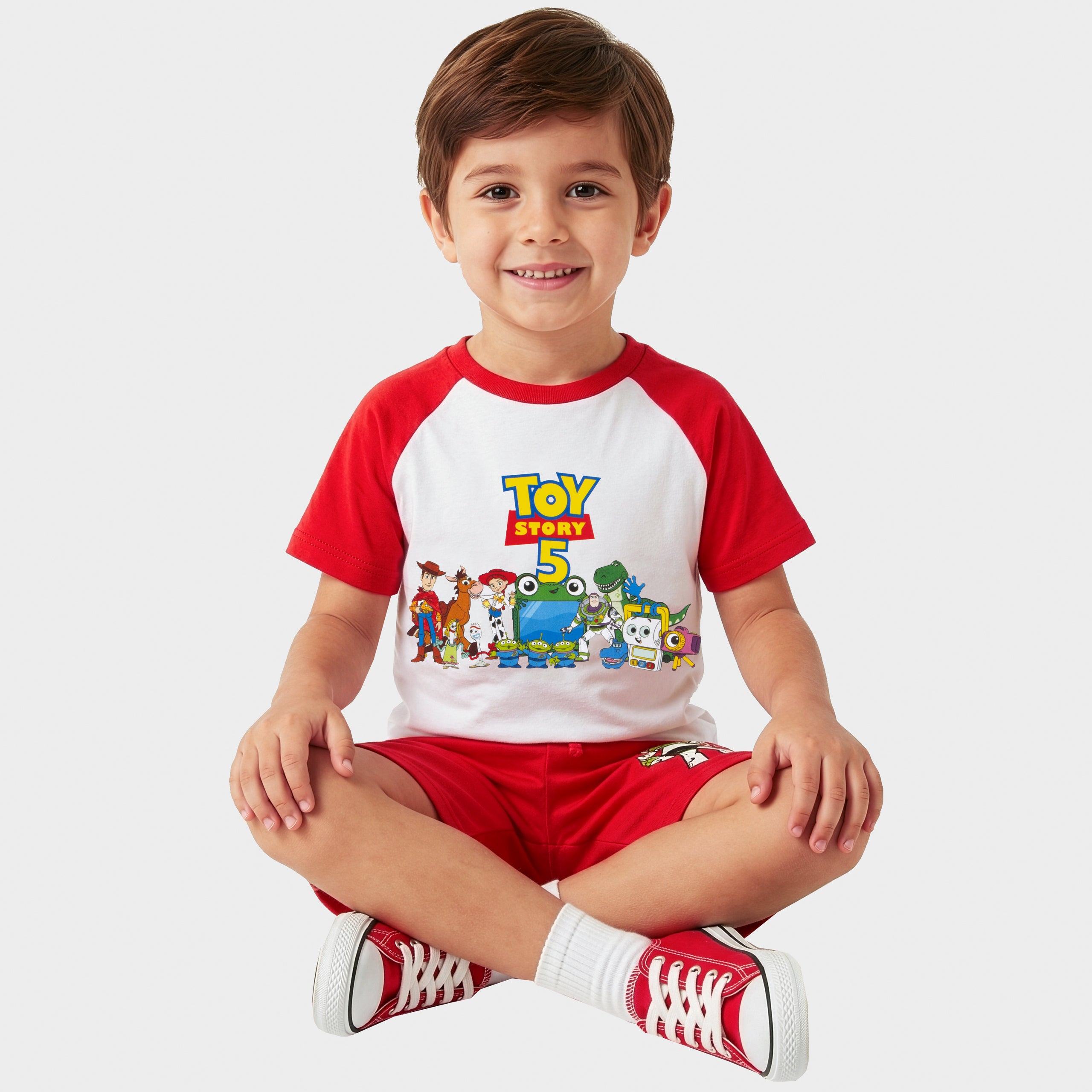 Disney Toy Story 5 Tshirt And Shorts Set