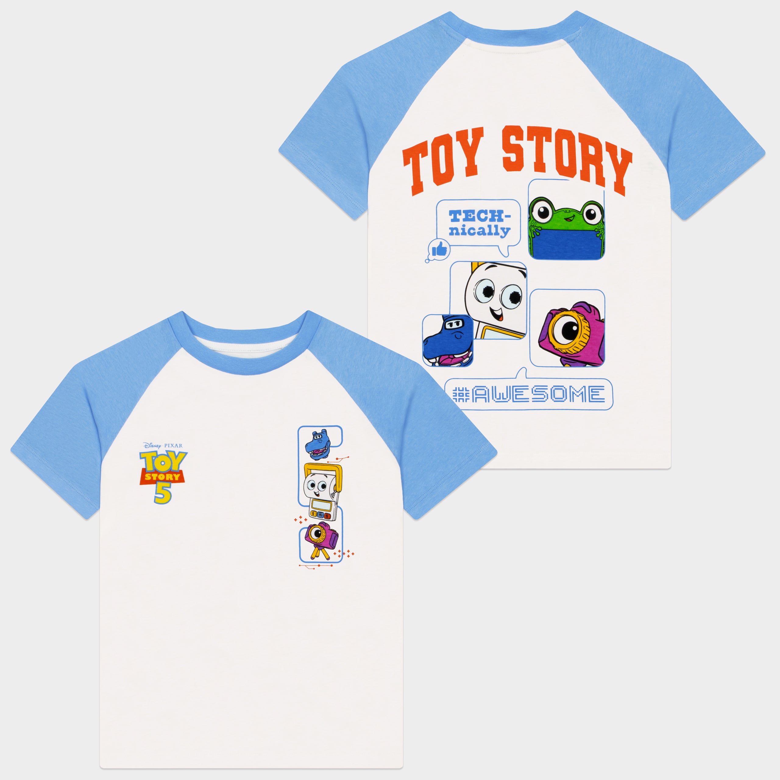 Disney Toy Story 5 Lilypad, Atlas, Snappy And Smarty Pants T-Shirt