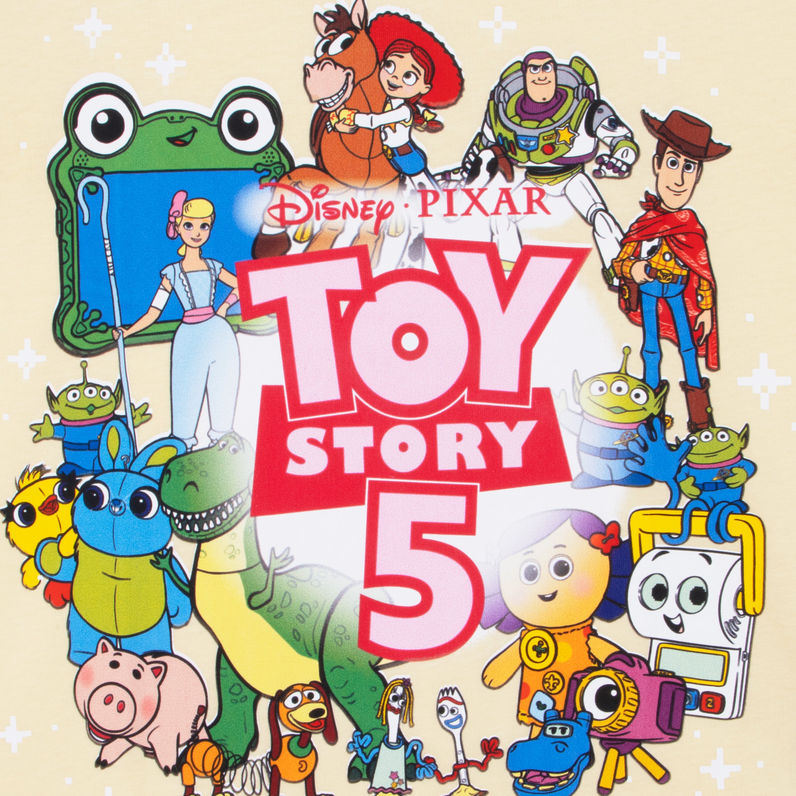 Disney Toy Story 5 Buzz, Woody And Friends T-Shirt