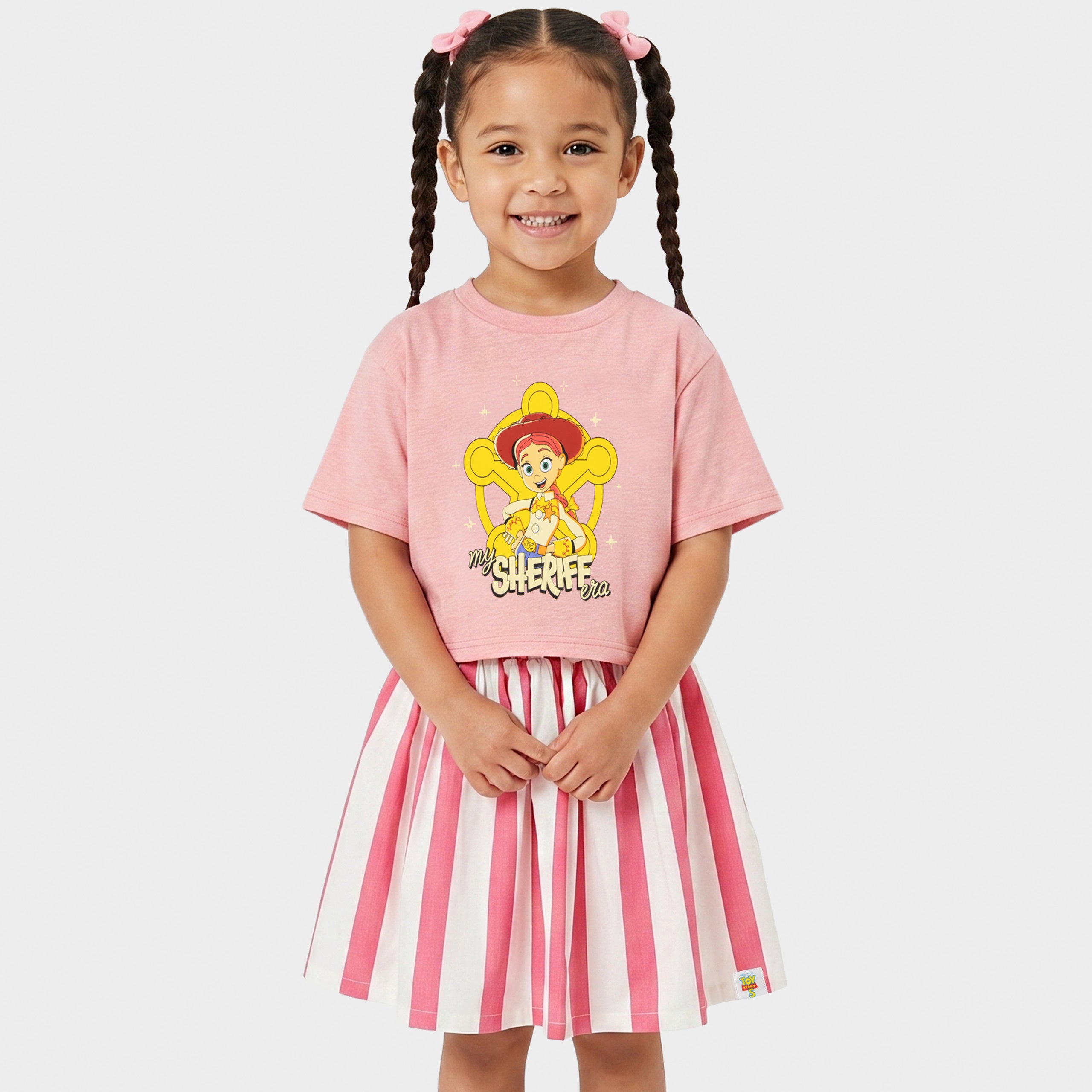Disney Toy Story 5 Jessie Boxy T-Shirt and Skirt Set