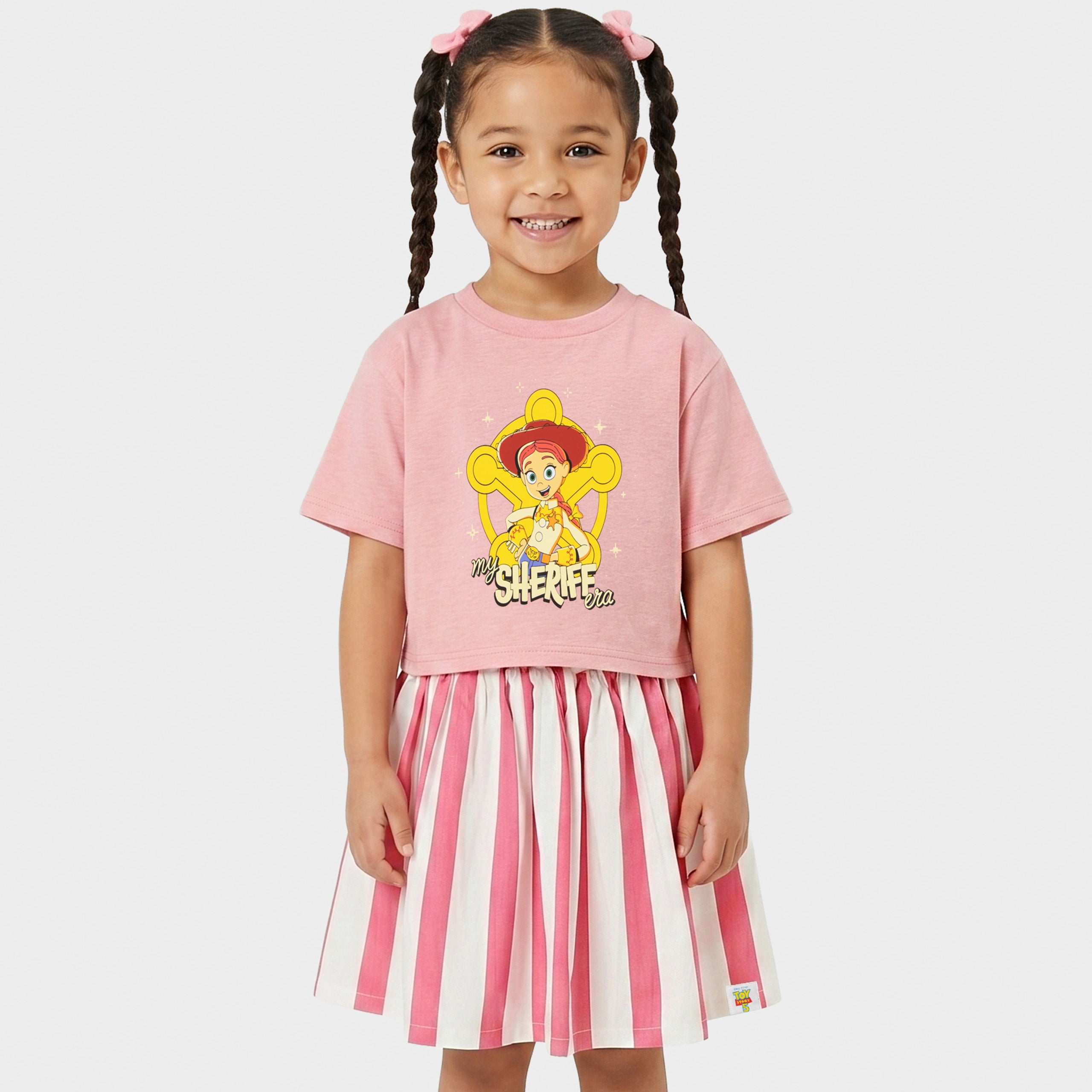 Disney Toy Story 5 Jessie Boxy T-Shirt and Skirt Set