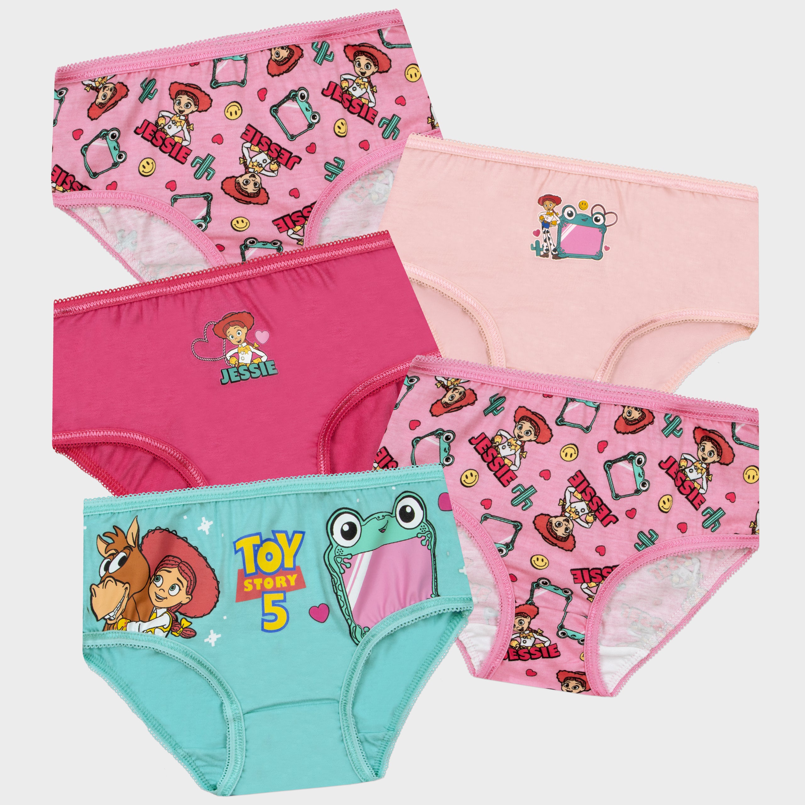 Disney Toy Story 5 Jessie Underwear 5 Pack