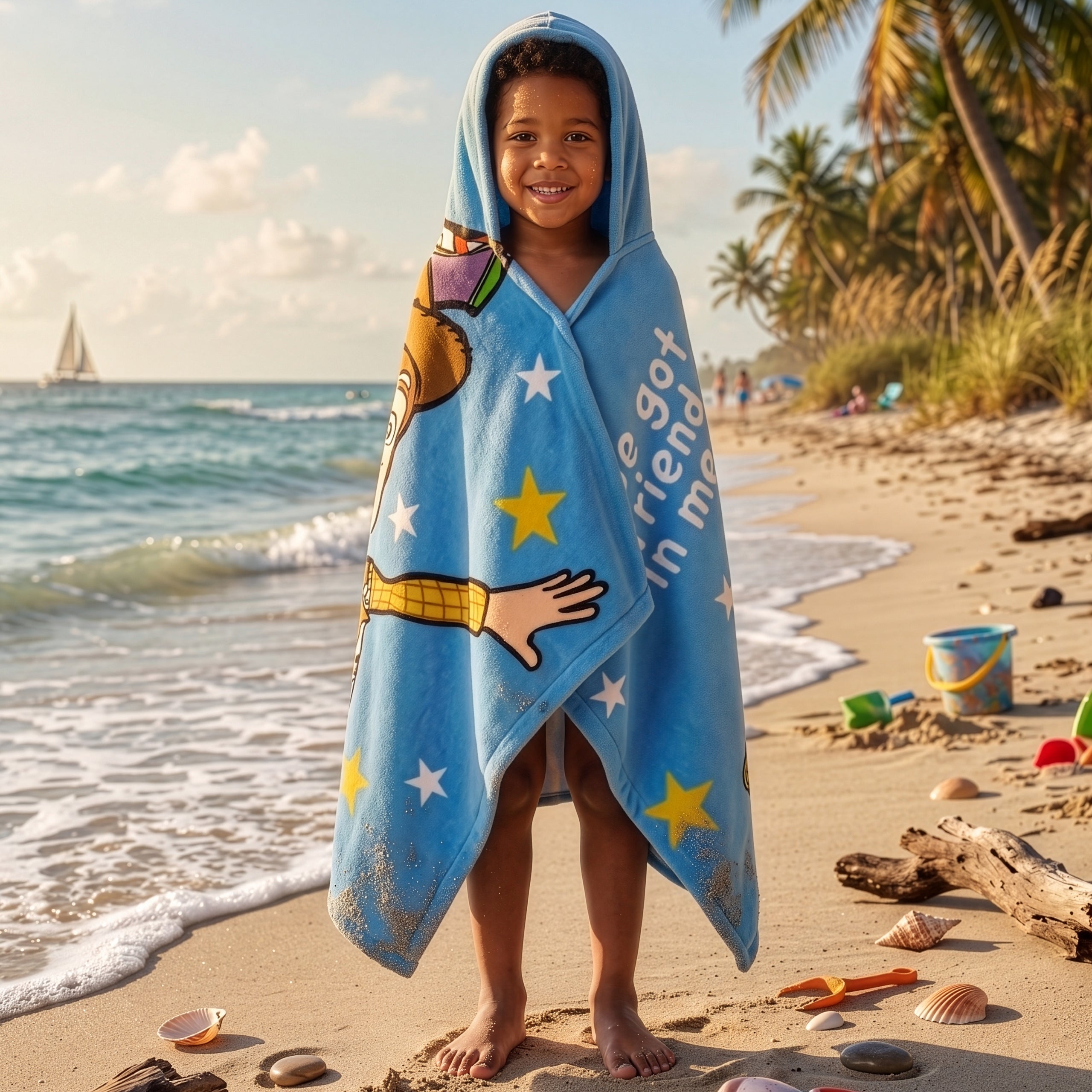 Disney Toy Story Swimming And Beach Wrap Towel
