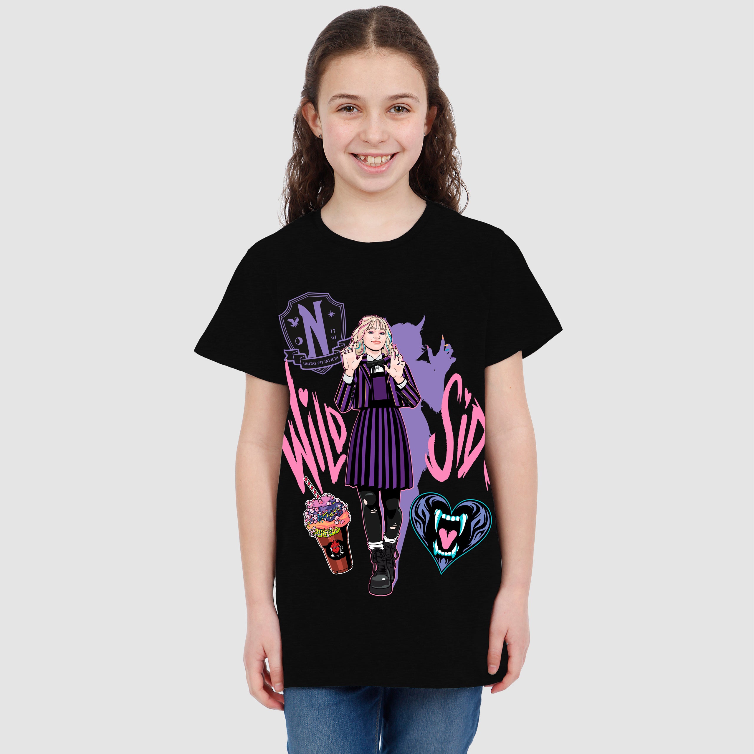 Wednesday Short Sleeve T-Shirt - Wild Side