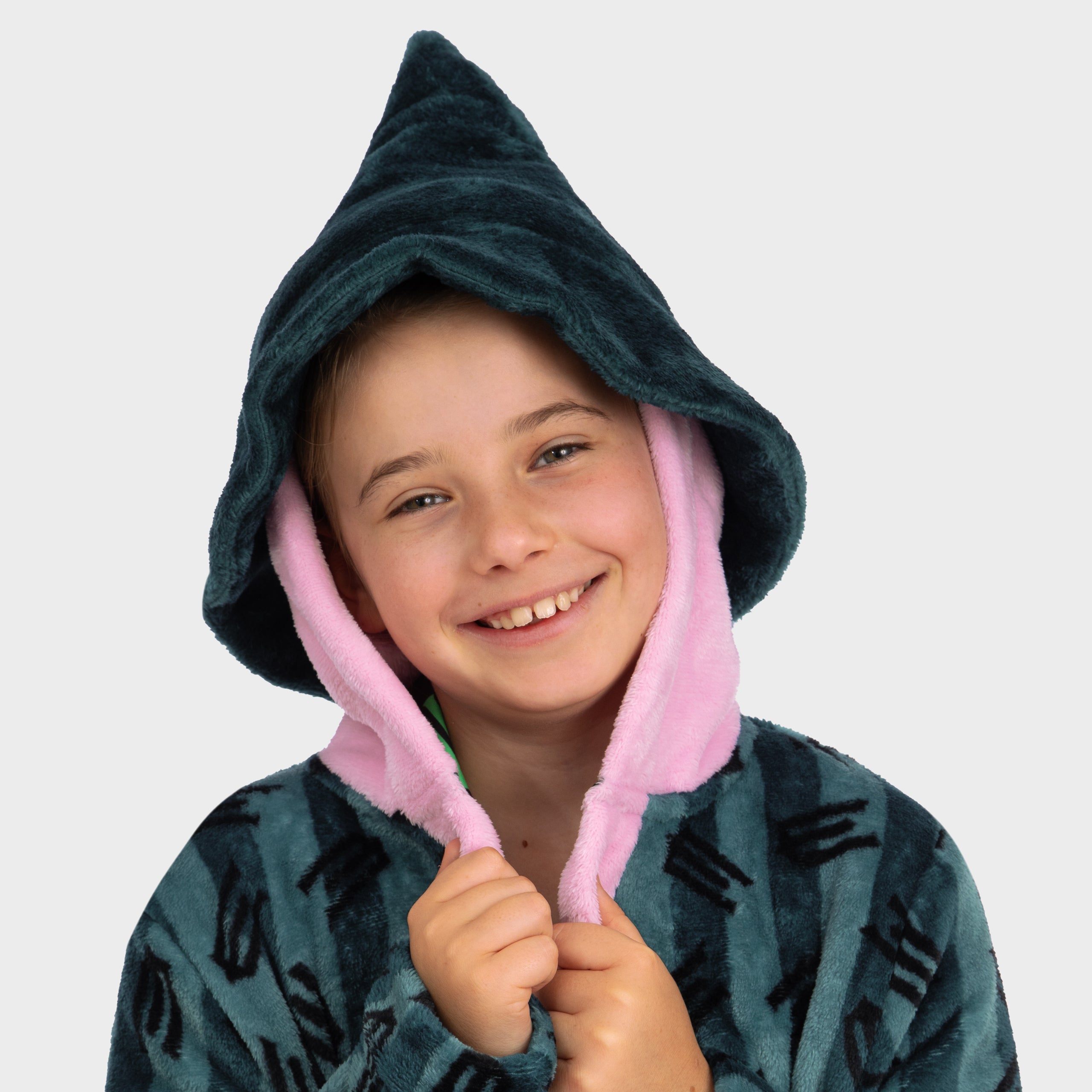 Wicked Dressing Gown With Pointed Hood