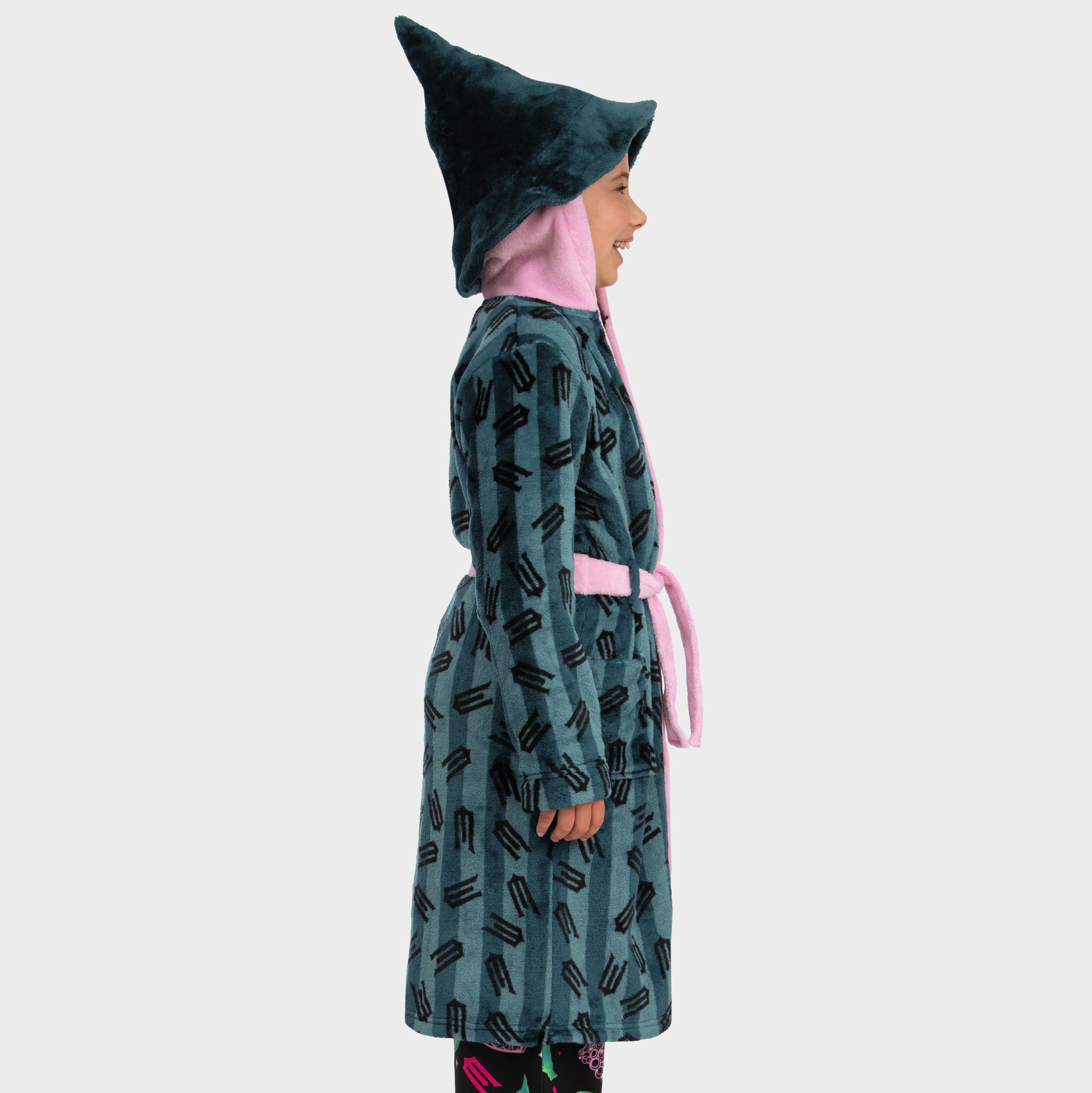 Wicked Dressing Gown With Pointed Hood