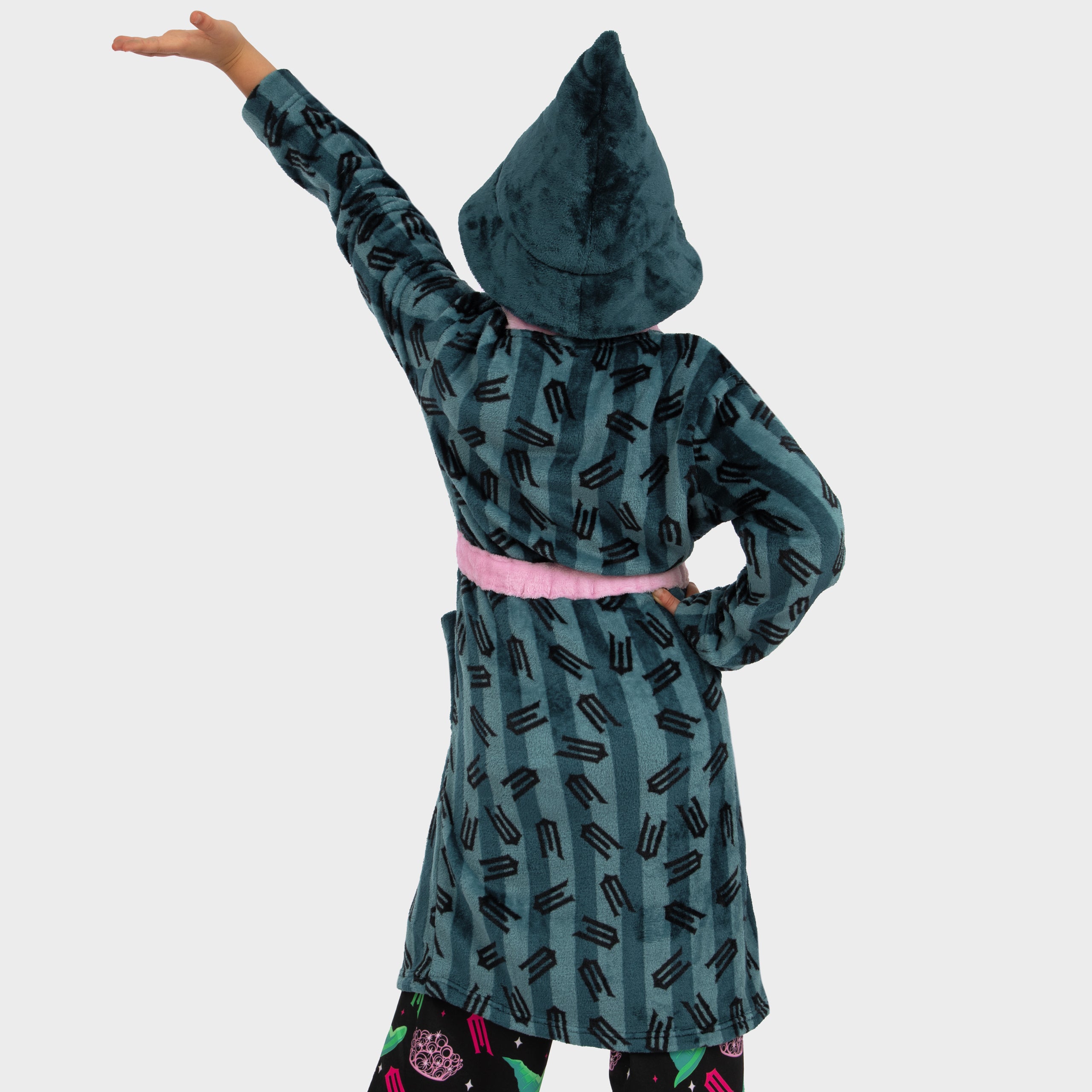 Wicked Dressing Gown With Pointed Hood
