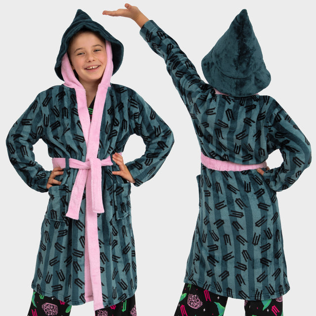Wicked Dressing Gown With Pointed Hood