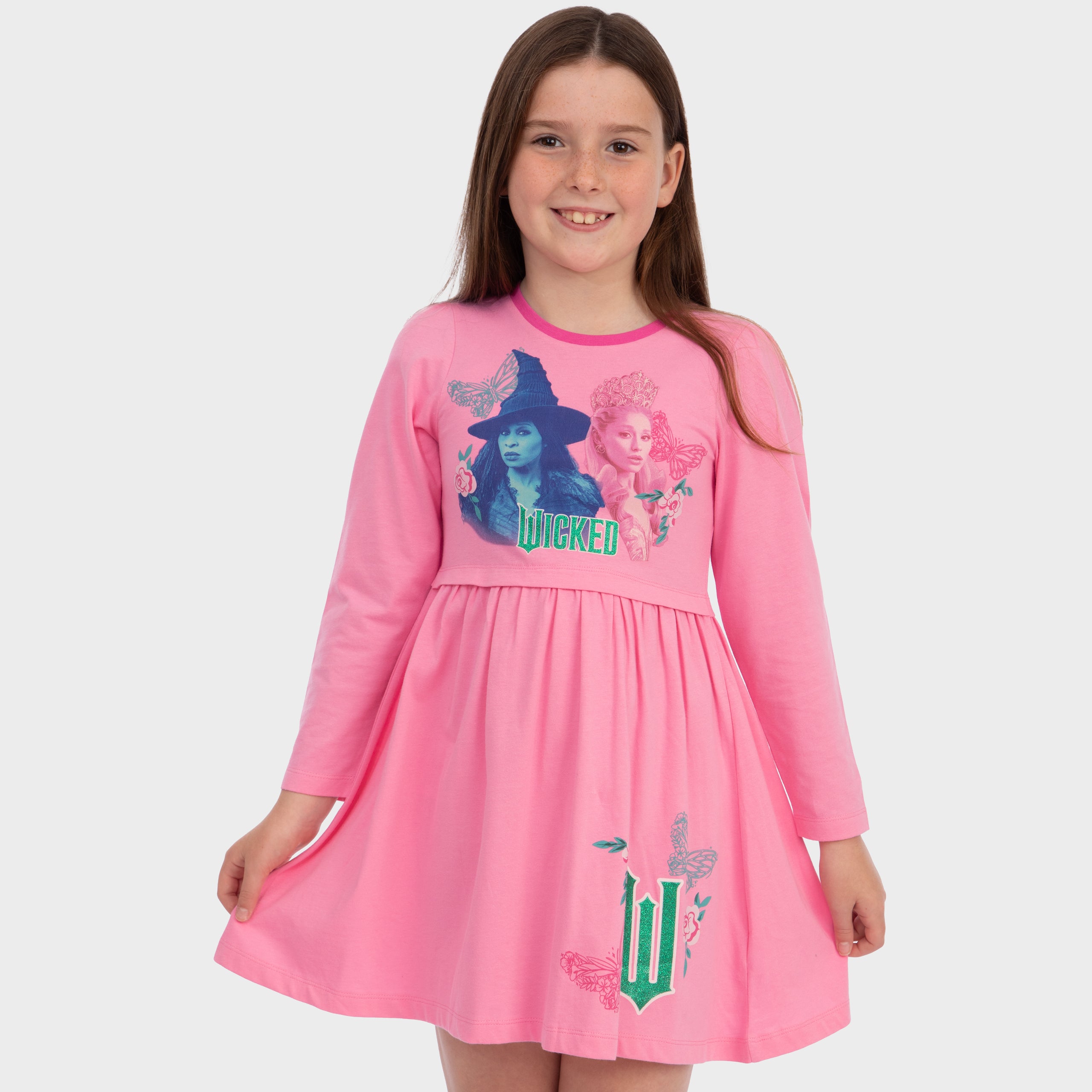 Wicked Long Sleeve Girls Dress