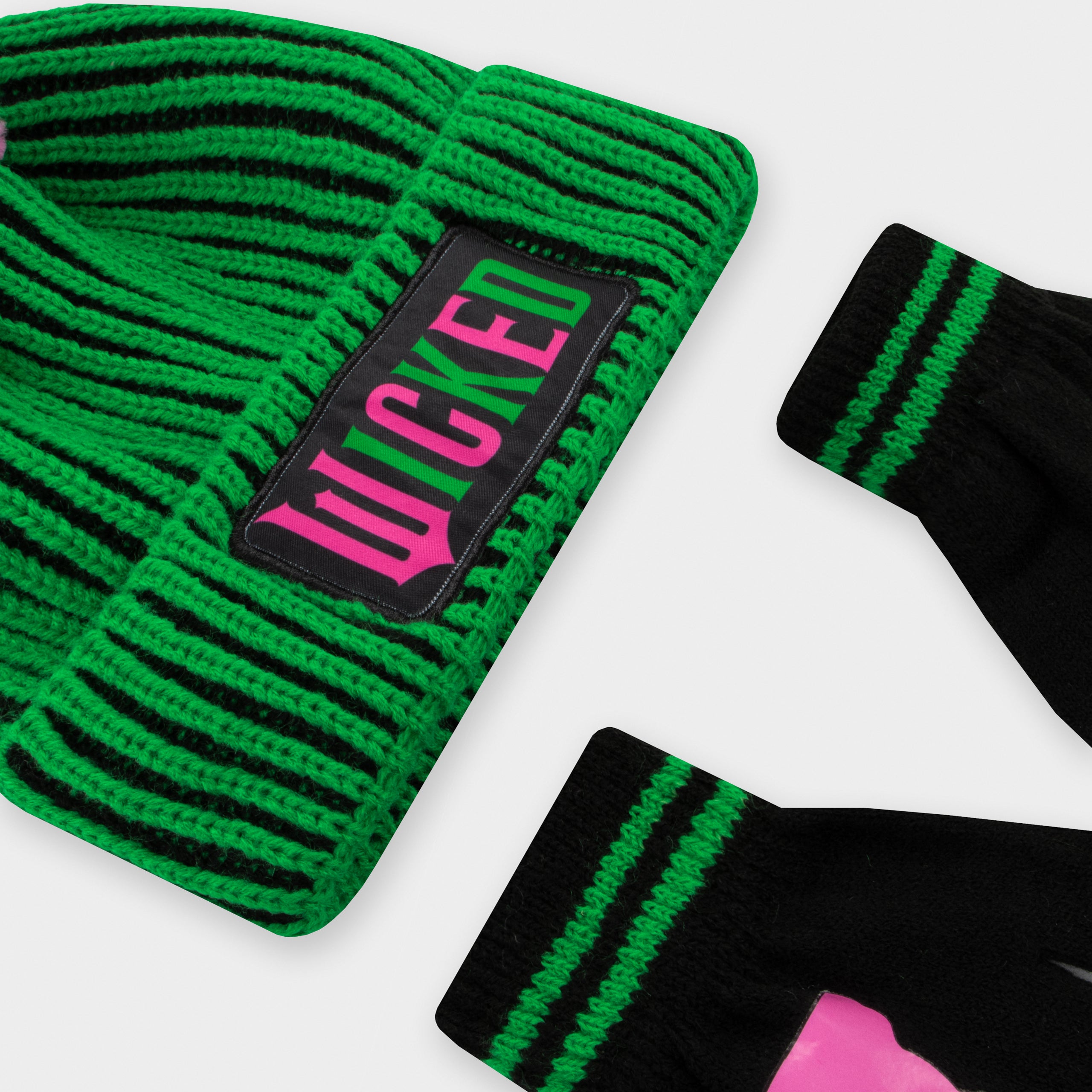 Wicked Winter Hat and Glove Set