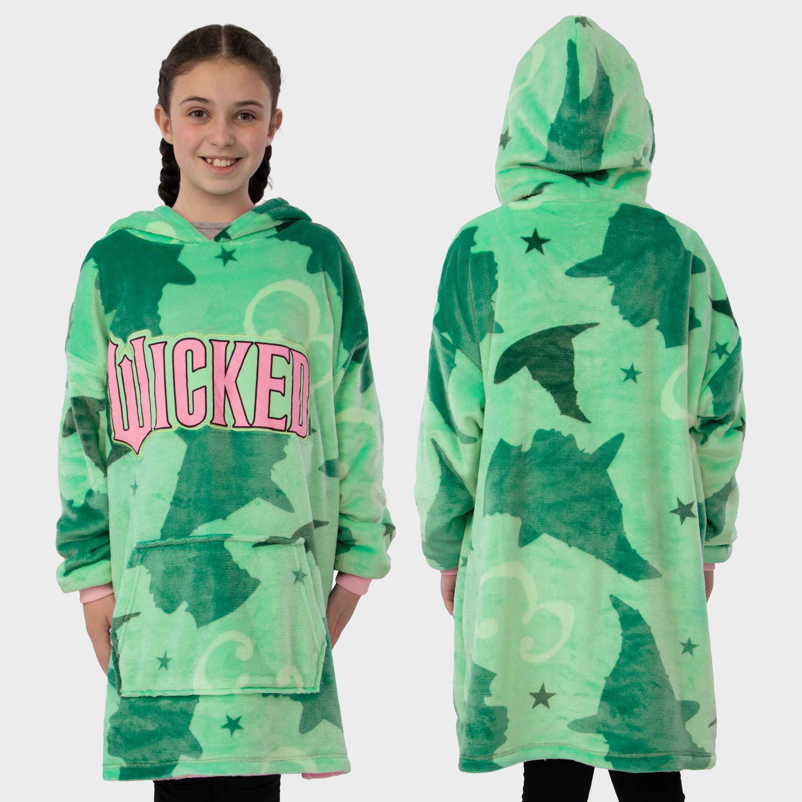 Girls Wicked Reversible Lounge Hoodie One Size Age 6+ (Copy)