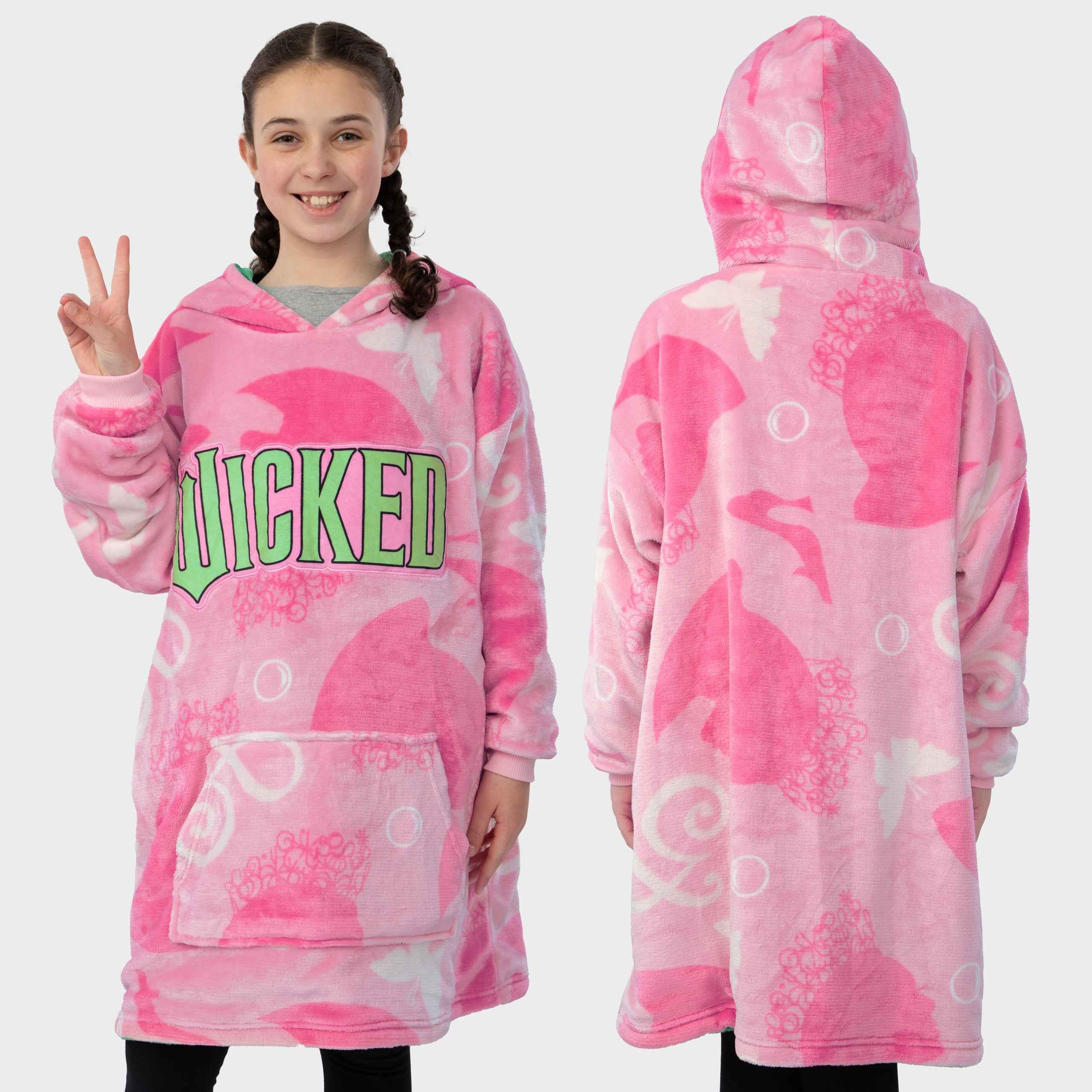Girls Wicked Reversible Lounge Hoodie One Size Age 6+ (Copy)