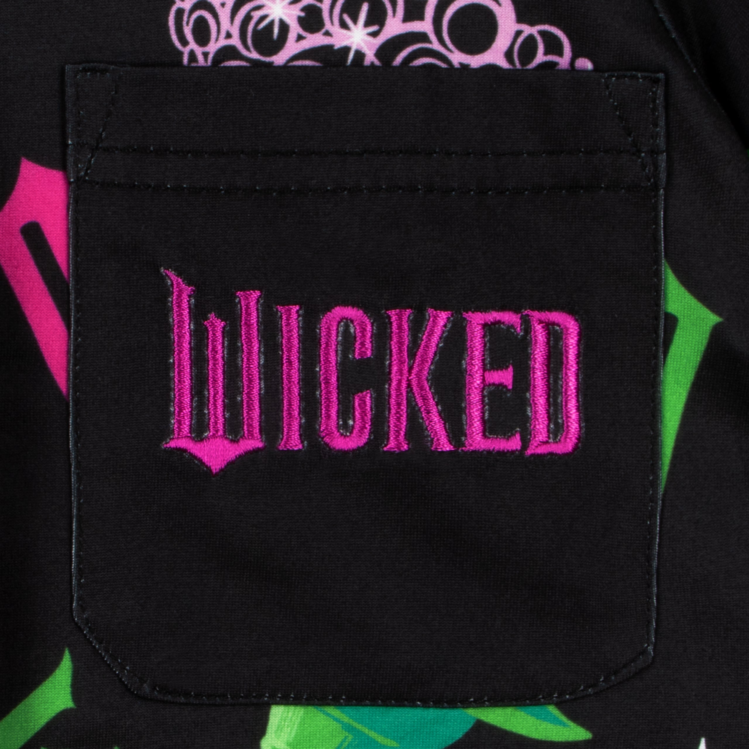 Wicked Womens Button Up Pyjamas