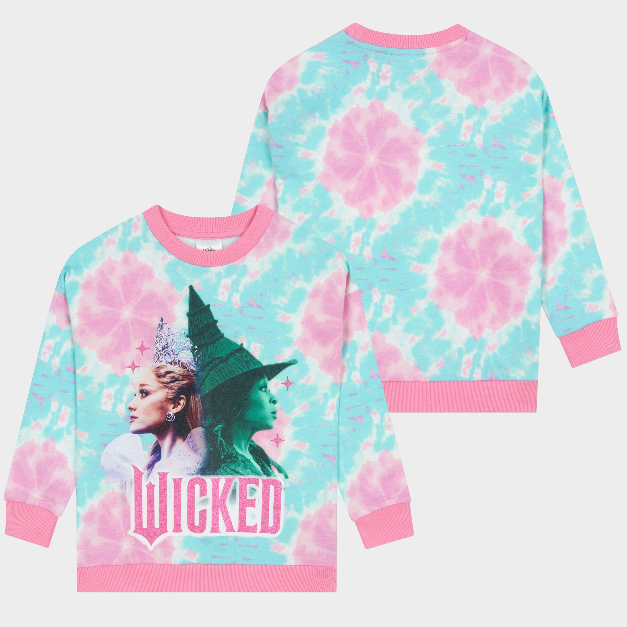 Wicked Tie Dye Girls Sweatshirt