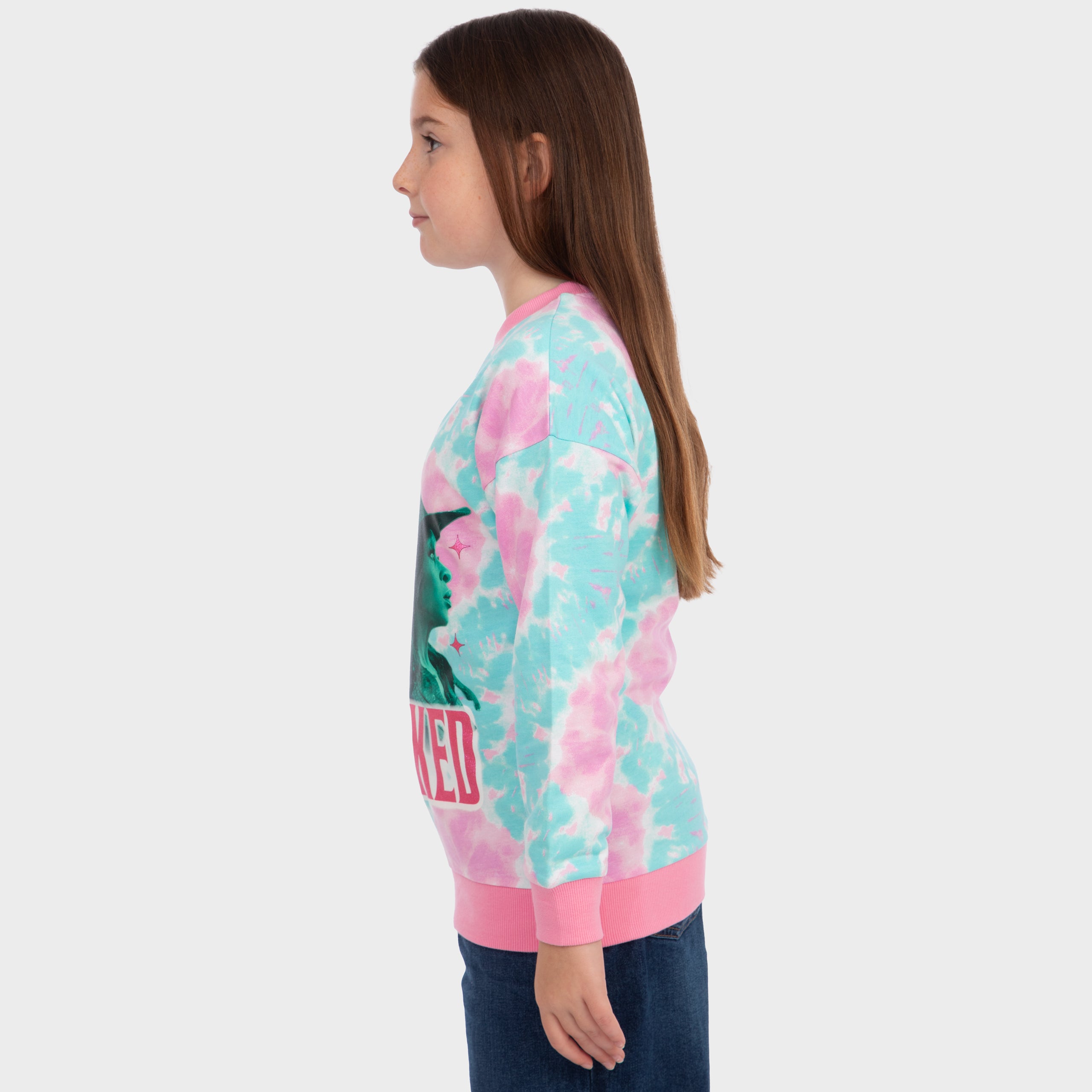 Wicked Tie Dye Girls Sweatshirt