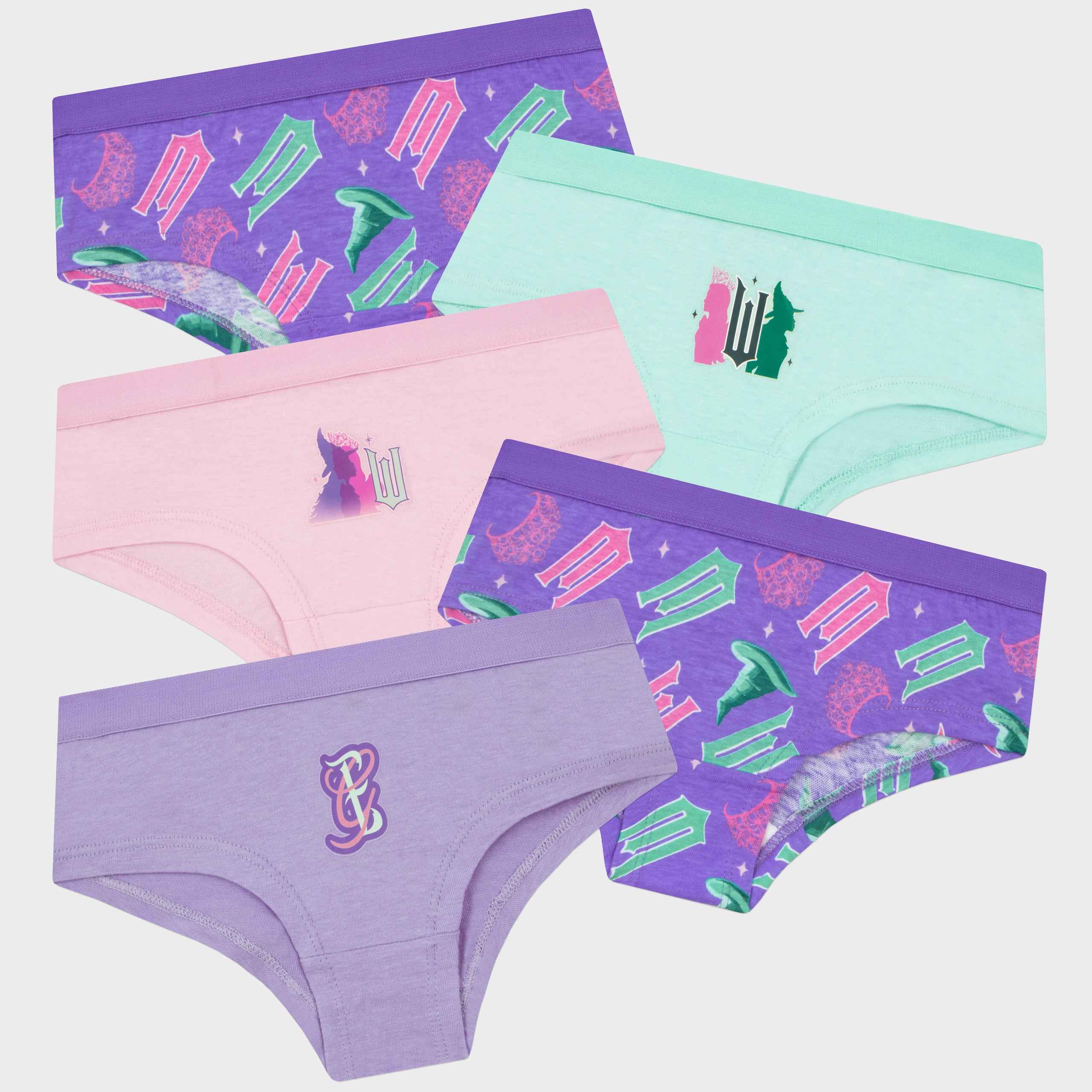 Wicked Girls Briefs - 5 Pack