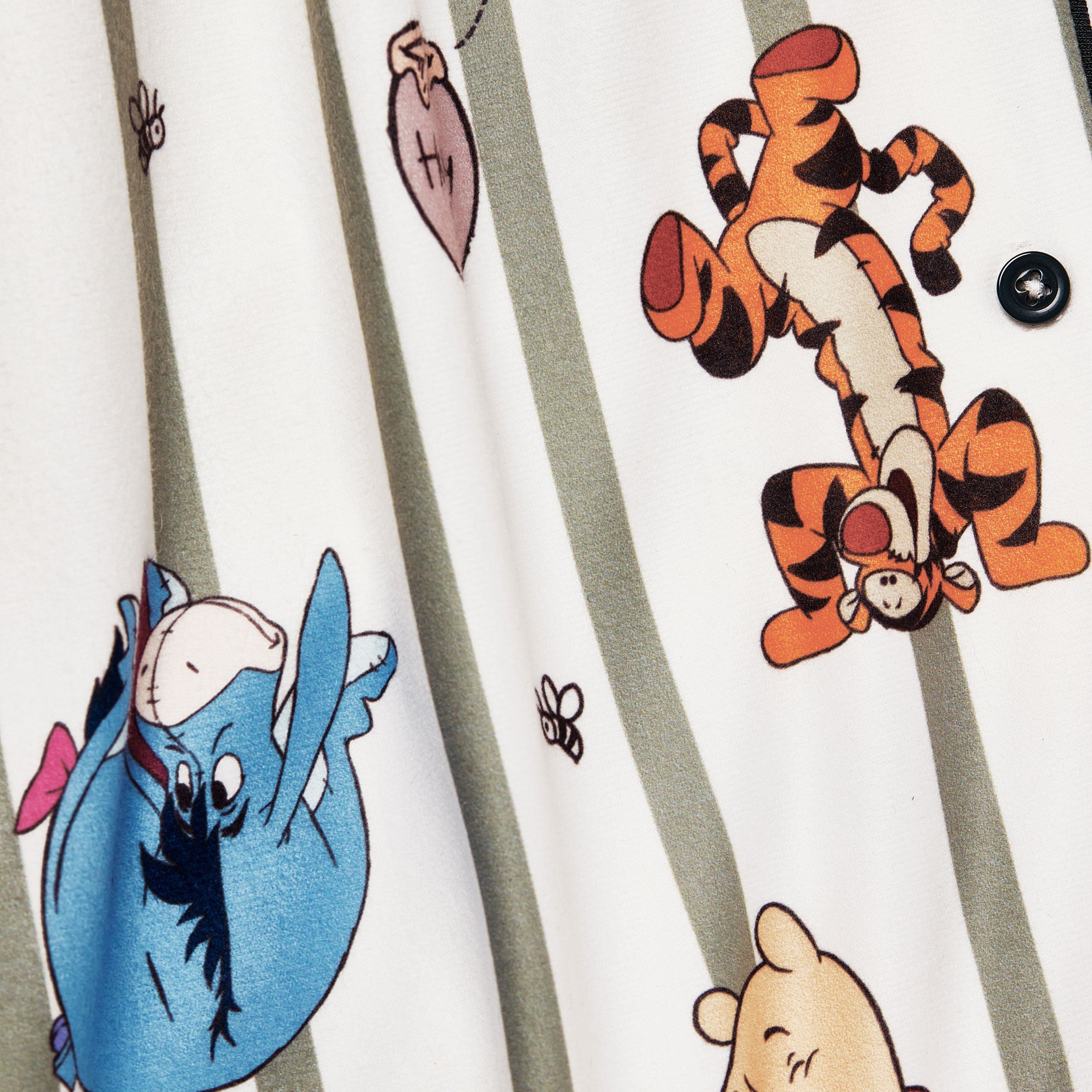 Disney Winnie The Pooh Womens Fleece Pyjamas