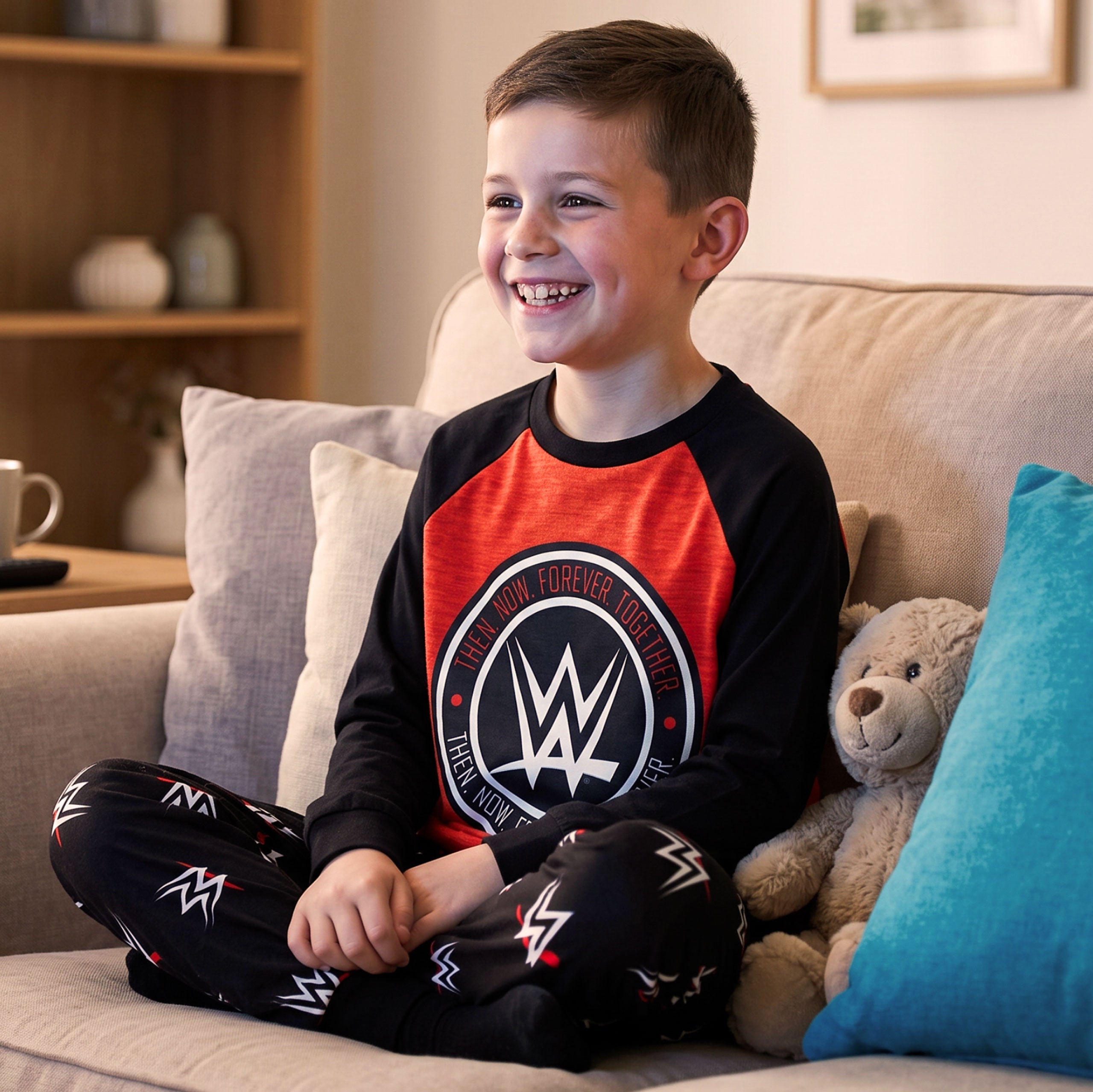 WWE Long Pyjamas - Then Now Forever Together