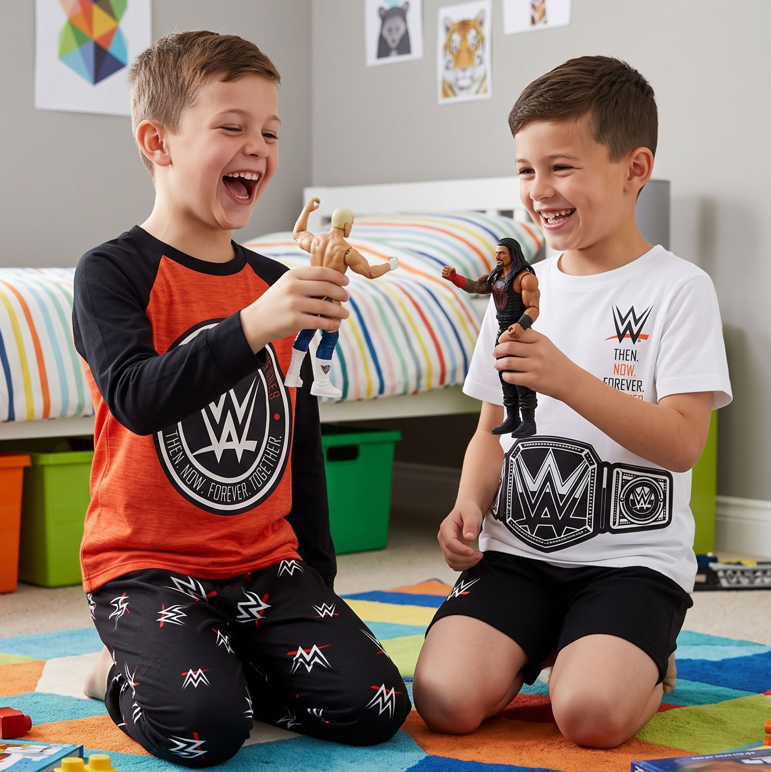 WWE Long Pyjamas - Then Now Forever Together