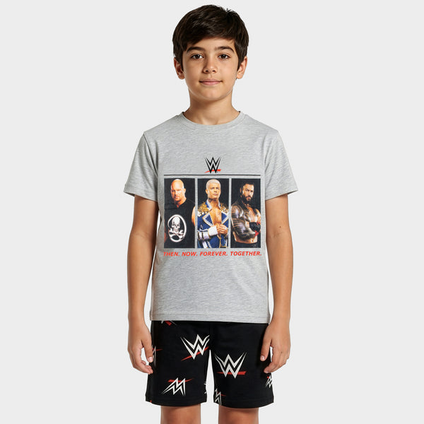 Pyjamasetje - T-shirt broek - 2-delig - Blauw - Meisje - 12.00