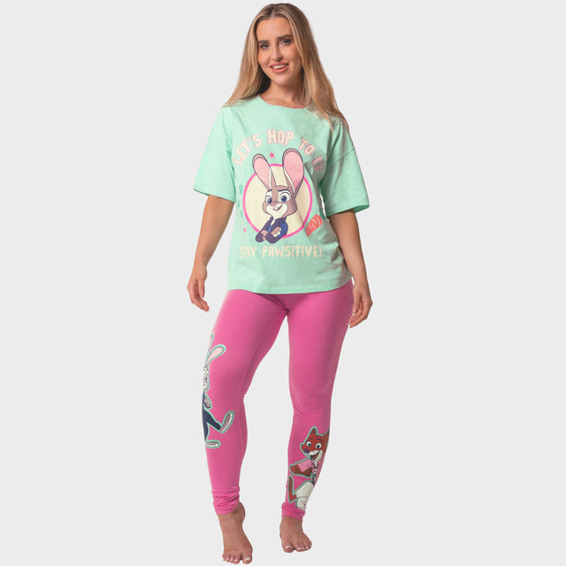 Disney Womens Zootropolis Pyjamas