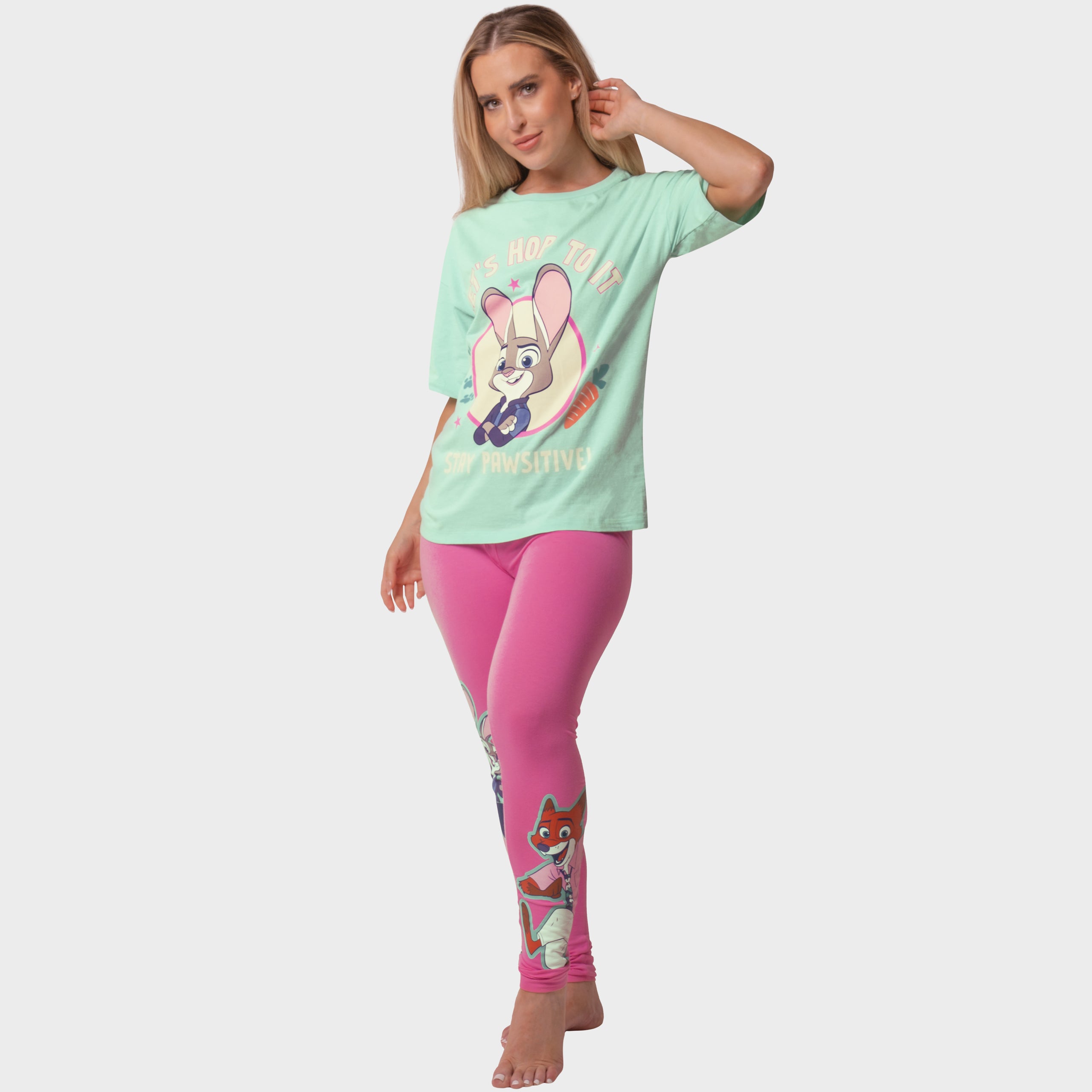 Disney Womens Zootropolis Pyjamas