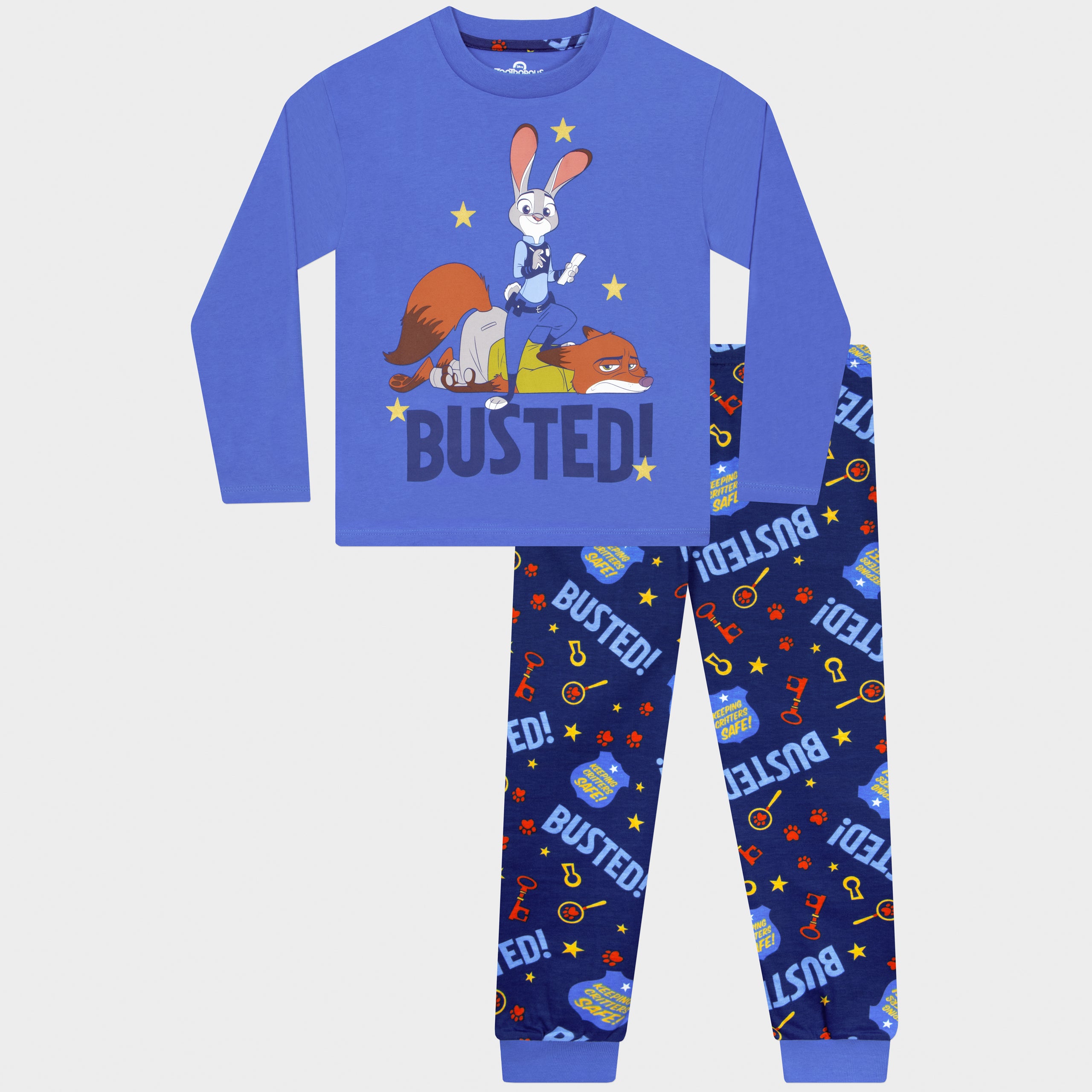 Disney Zootropolis Pyjamas - Nick Wilde And Judy Hopps