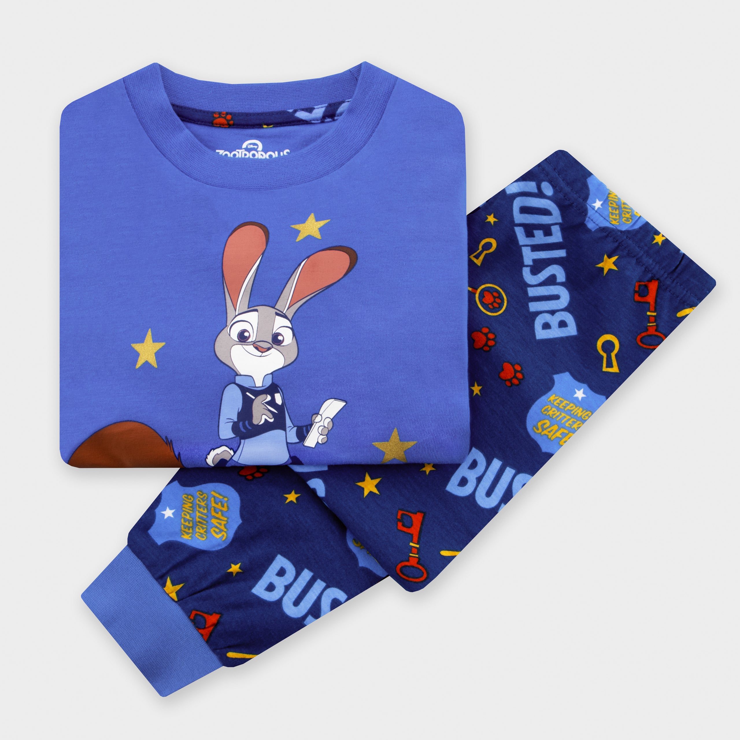 Disney Zootropolis Pyjamas - Nick Wilde And Judy Hopps