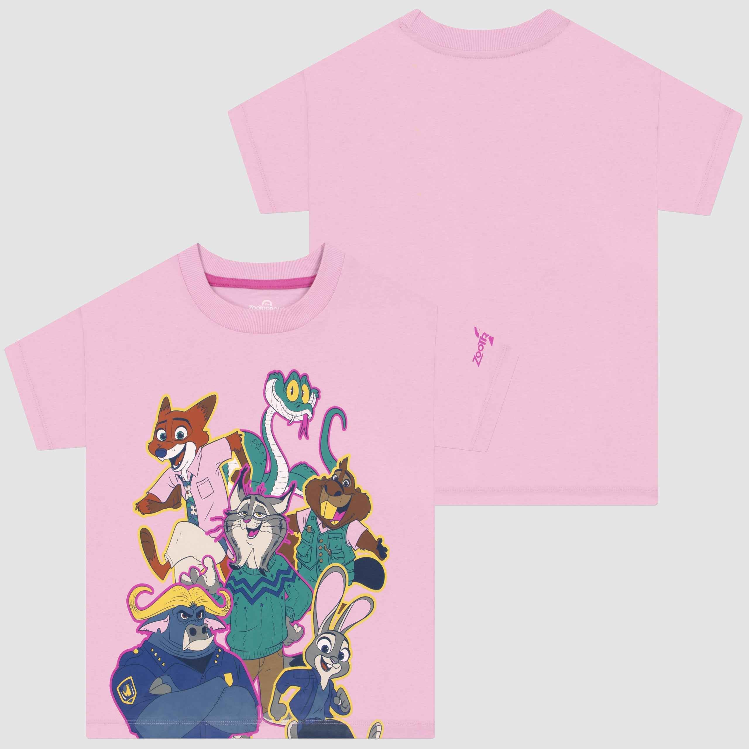 Disney Zootropolis Girls T-Shirt