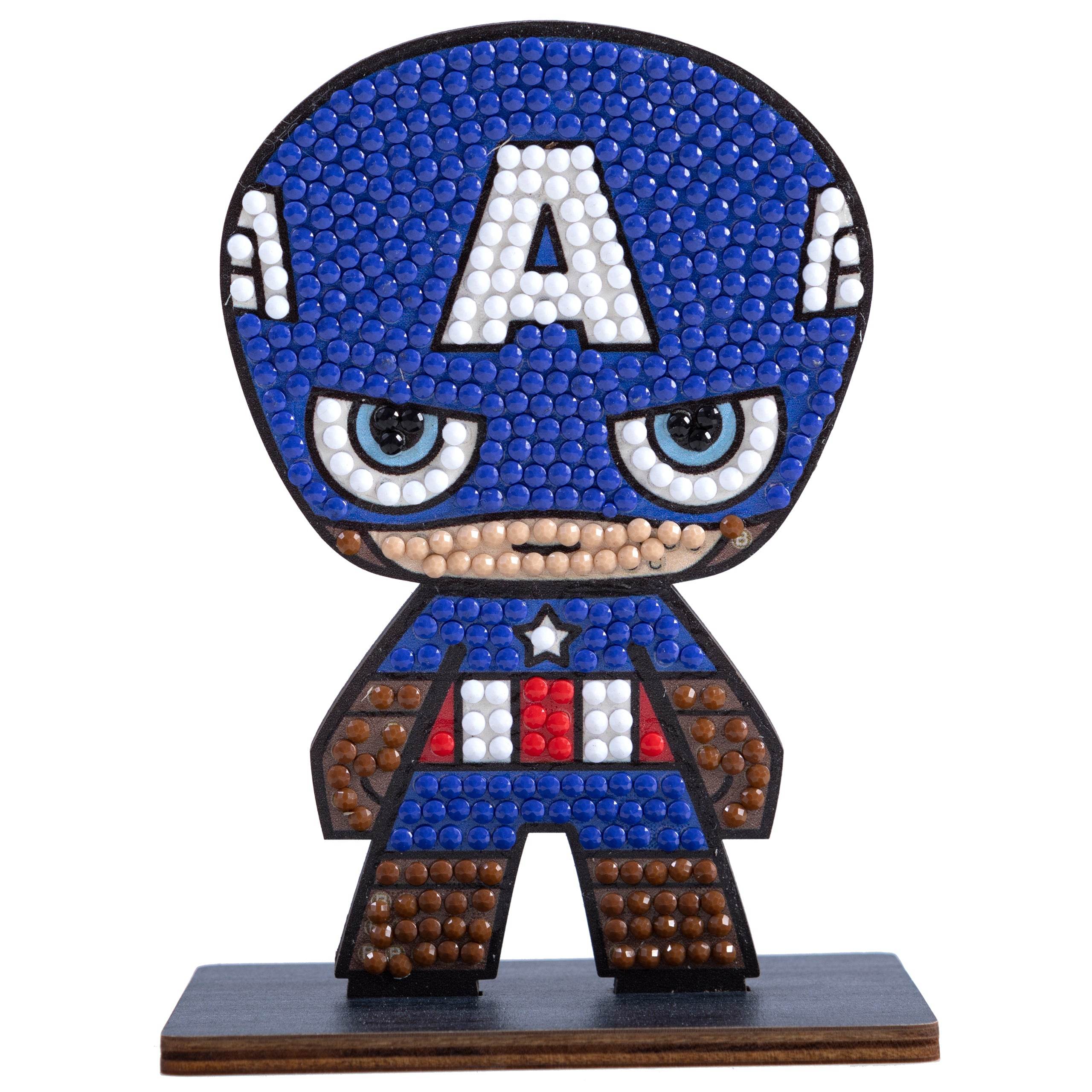 Captain America Marvel Crystal Art Buddy - Character.com