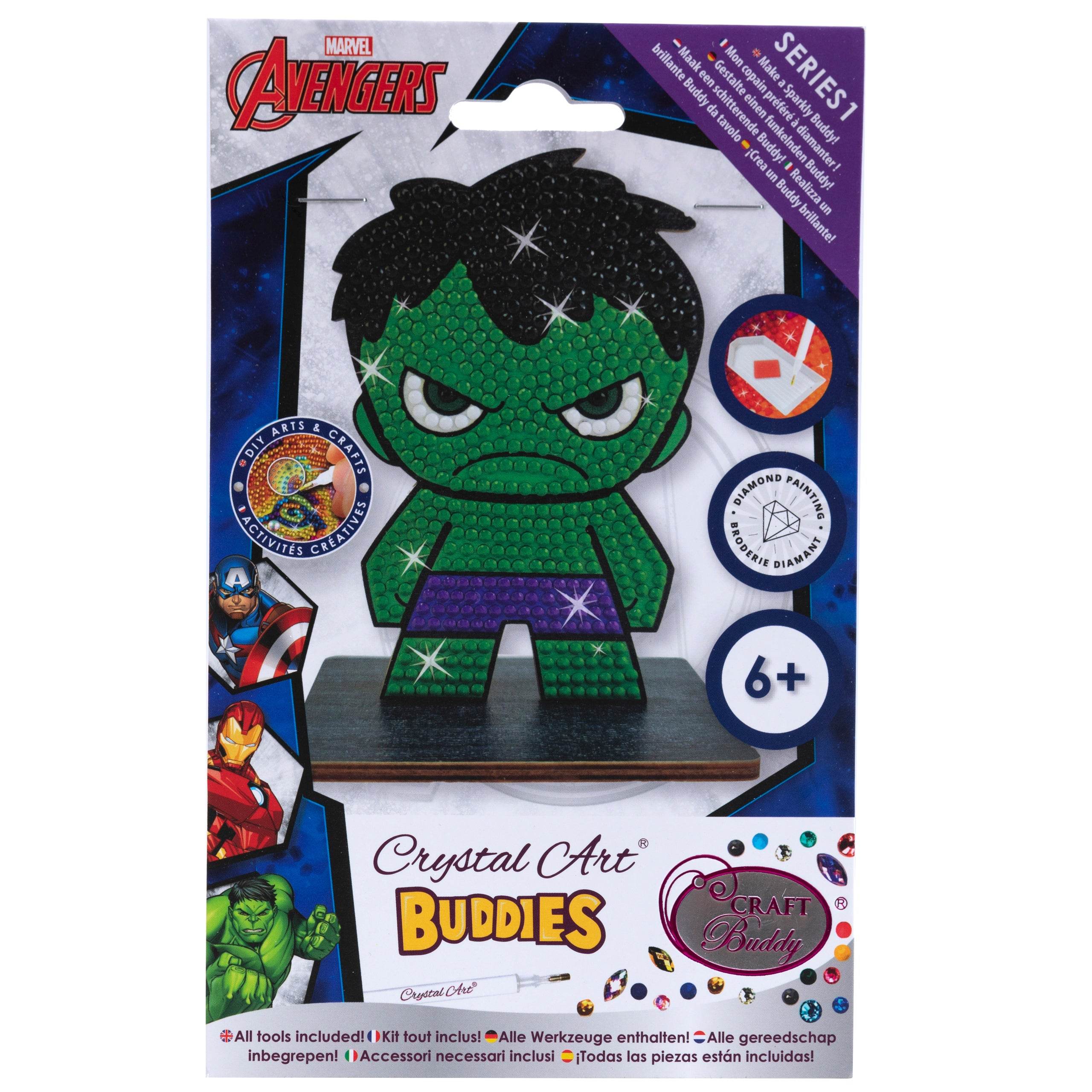 Hulk Marvel Crystal Art Buddy - Character.com