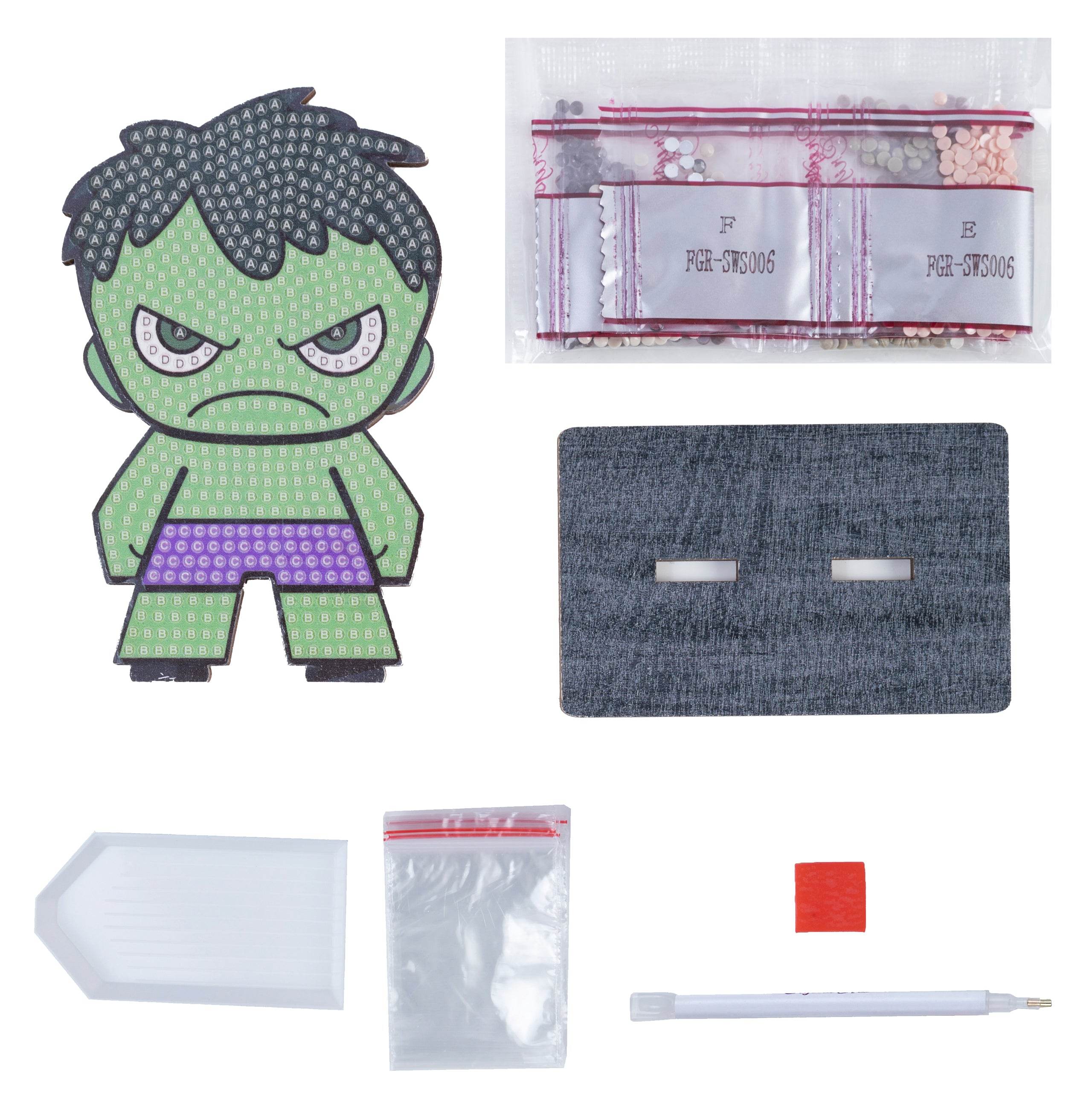 Hulk Marvel Crystal Art Buddy - Character.com