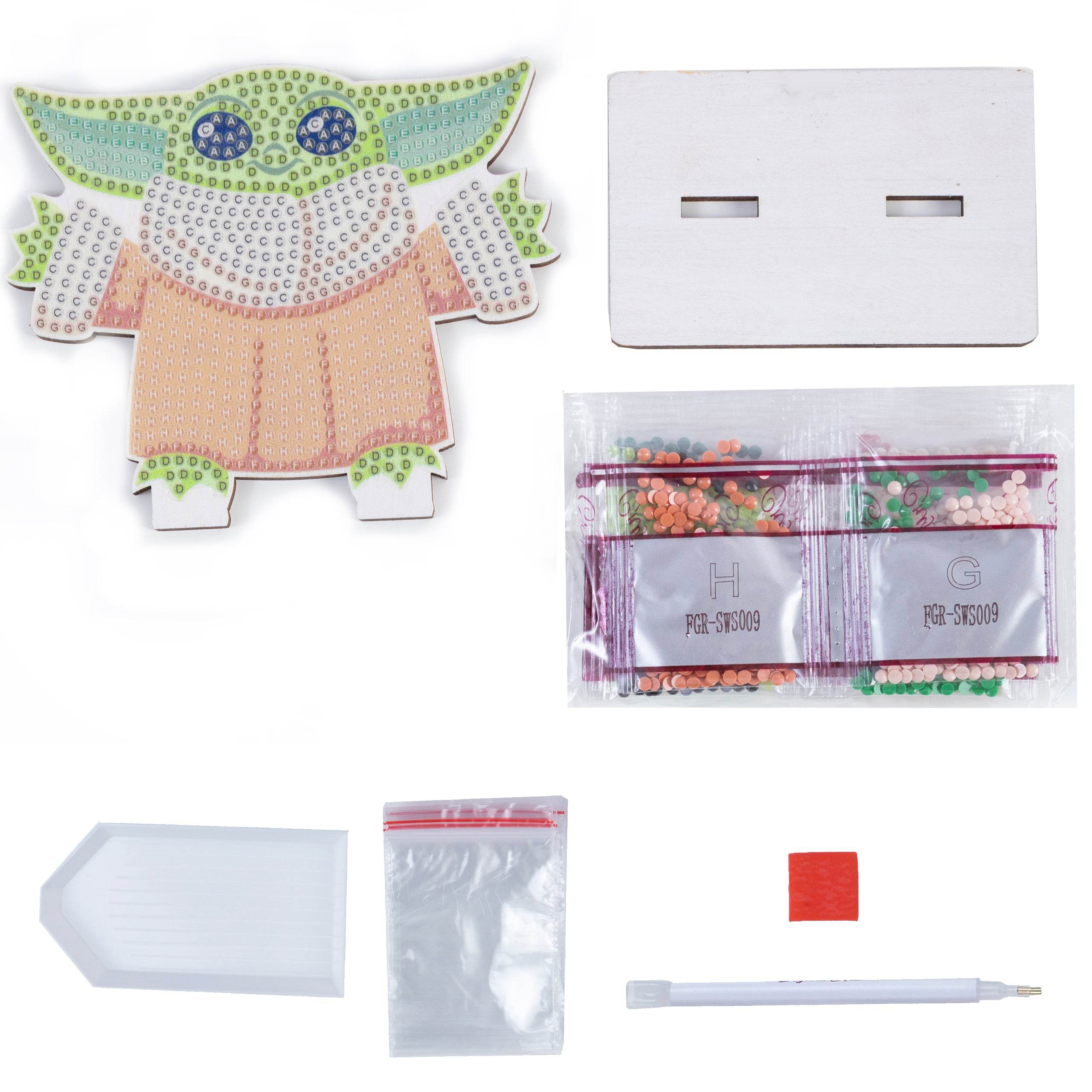 Grogu Star Wars Crystal Art Buddy - Character.com