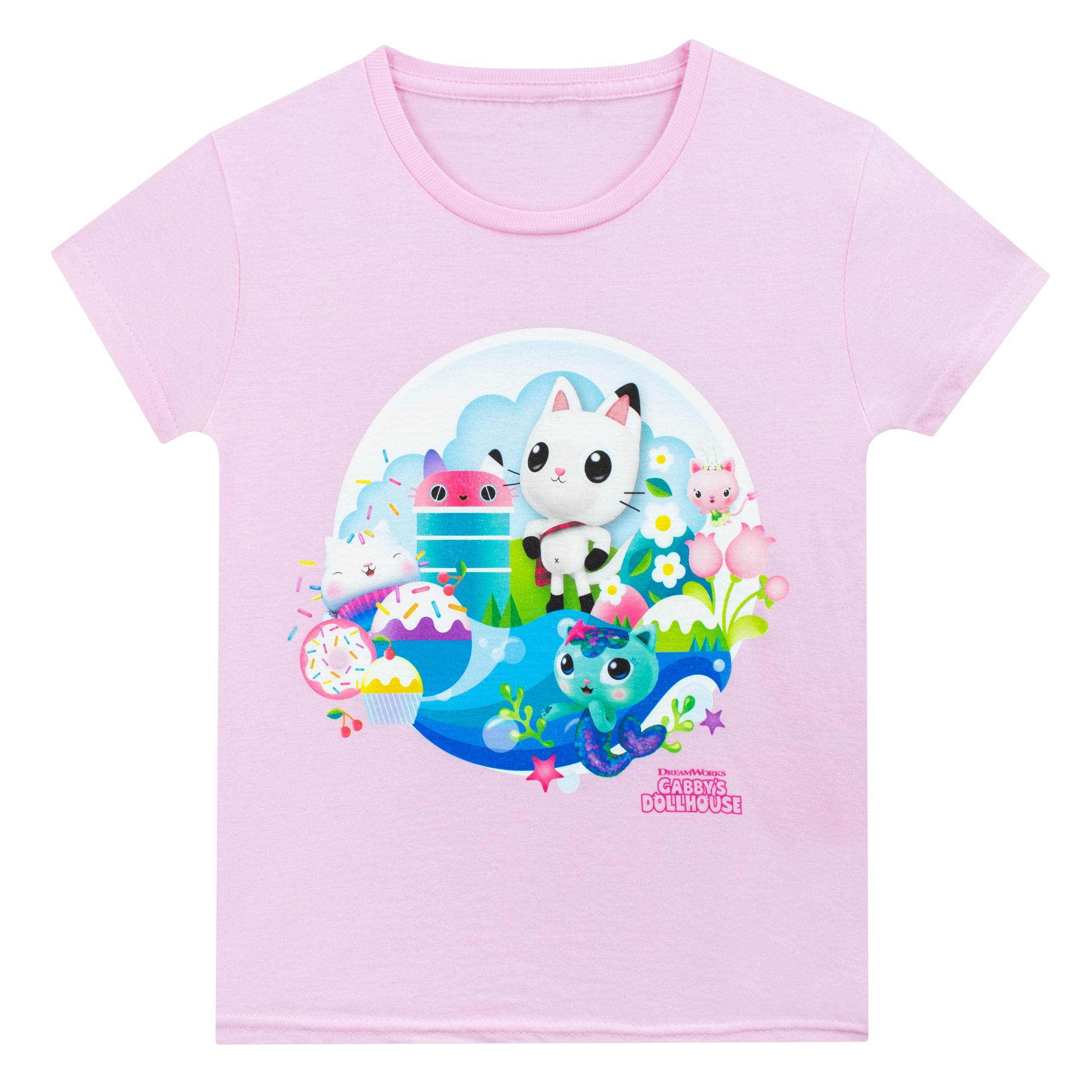 Girls Gabby's Dollhouse T-Shirt - Character.com