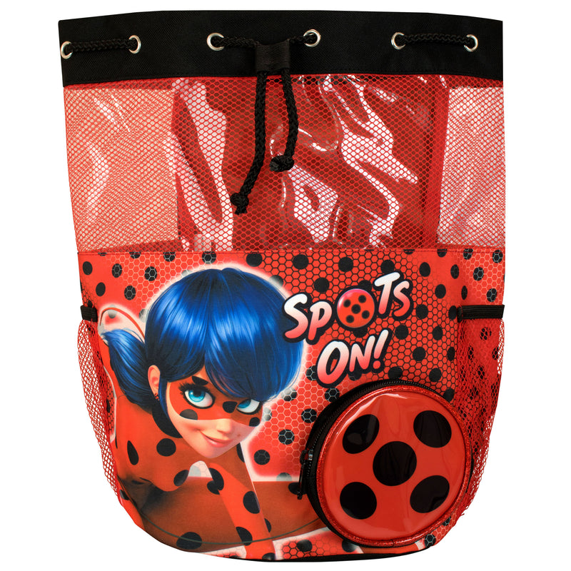 Miraculous Ladybug Swimming Costume and Swim Bag Set