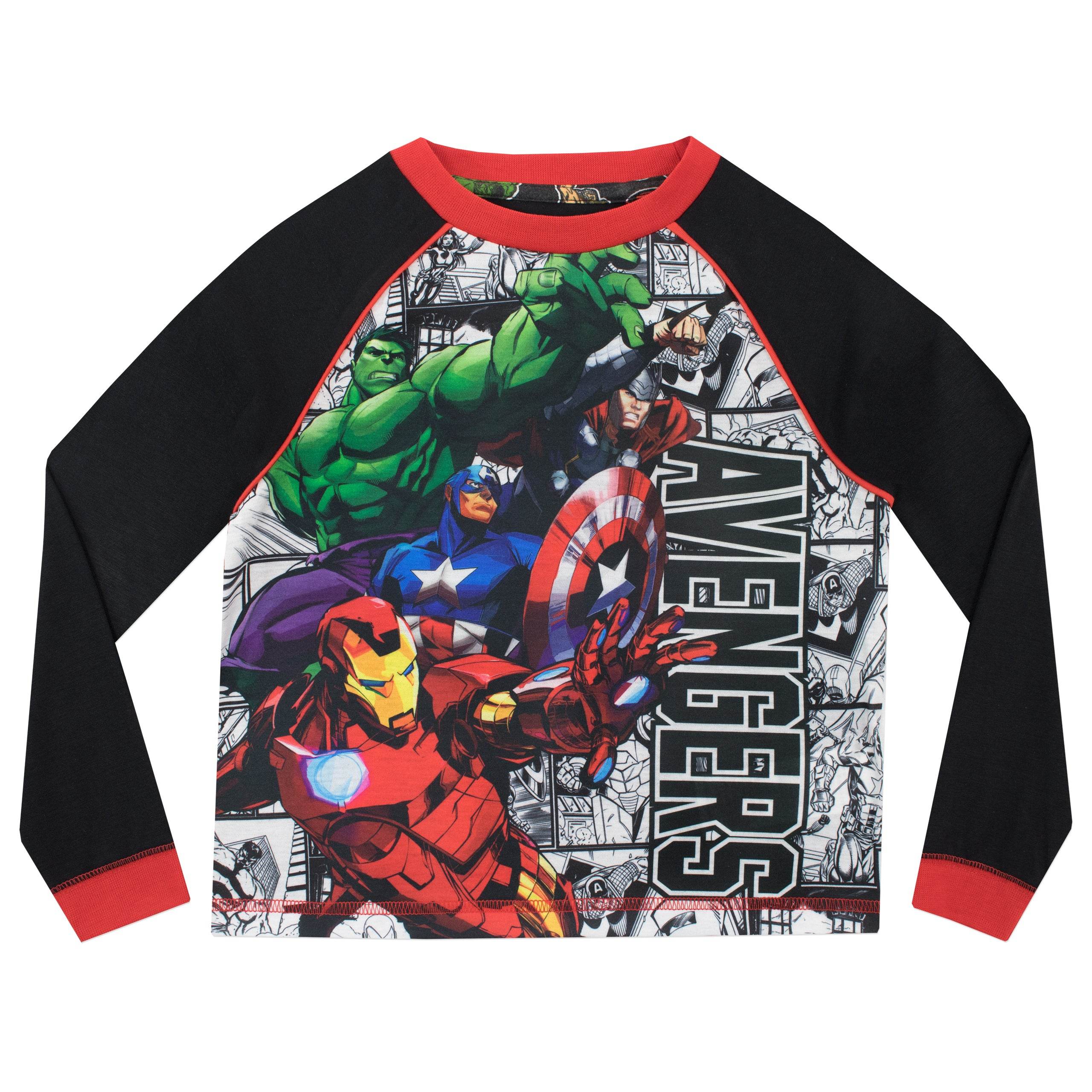 Marvel Avengers Fleece Onesie voor jongens, alles-in-één, pyjama voor Marvel Avengers Fleece Onesie voor jongens, alles-in-één, pyjama voor