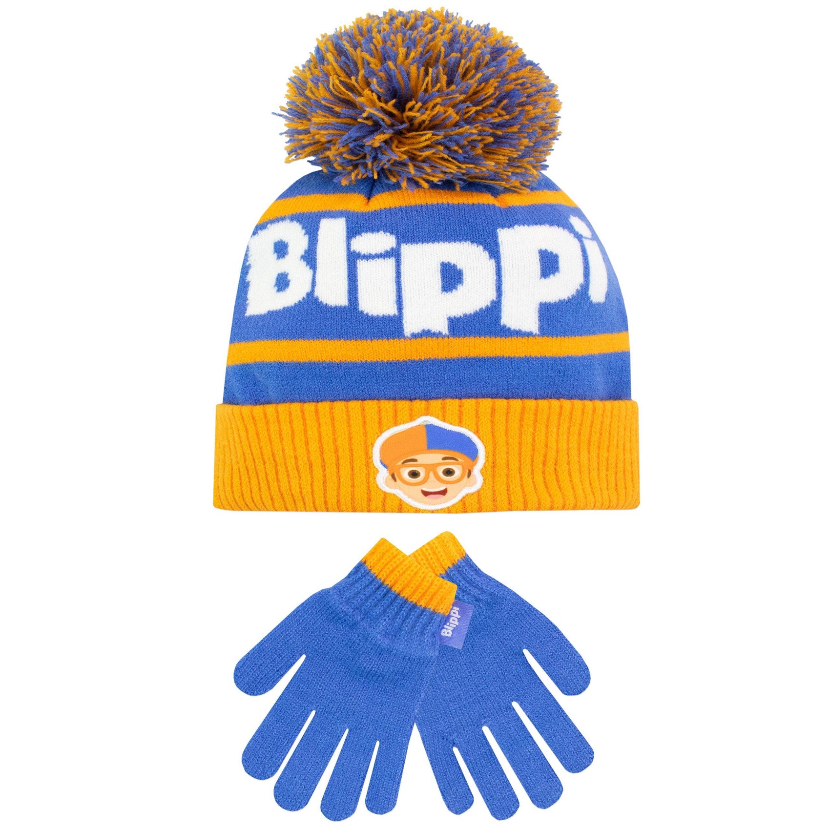 Blippi Winter Hat and Gloves Set Kids