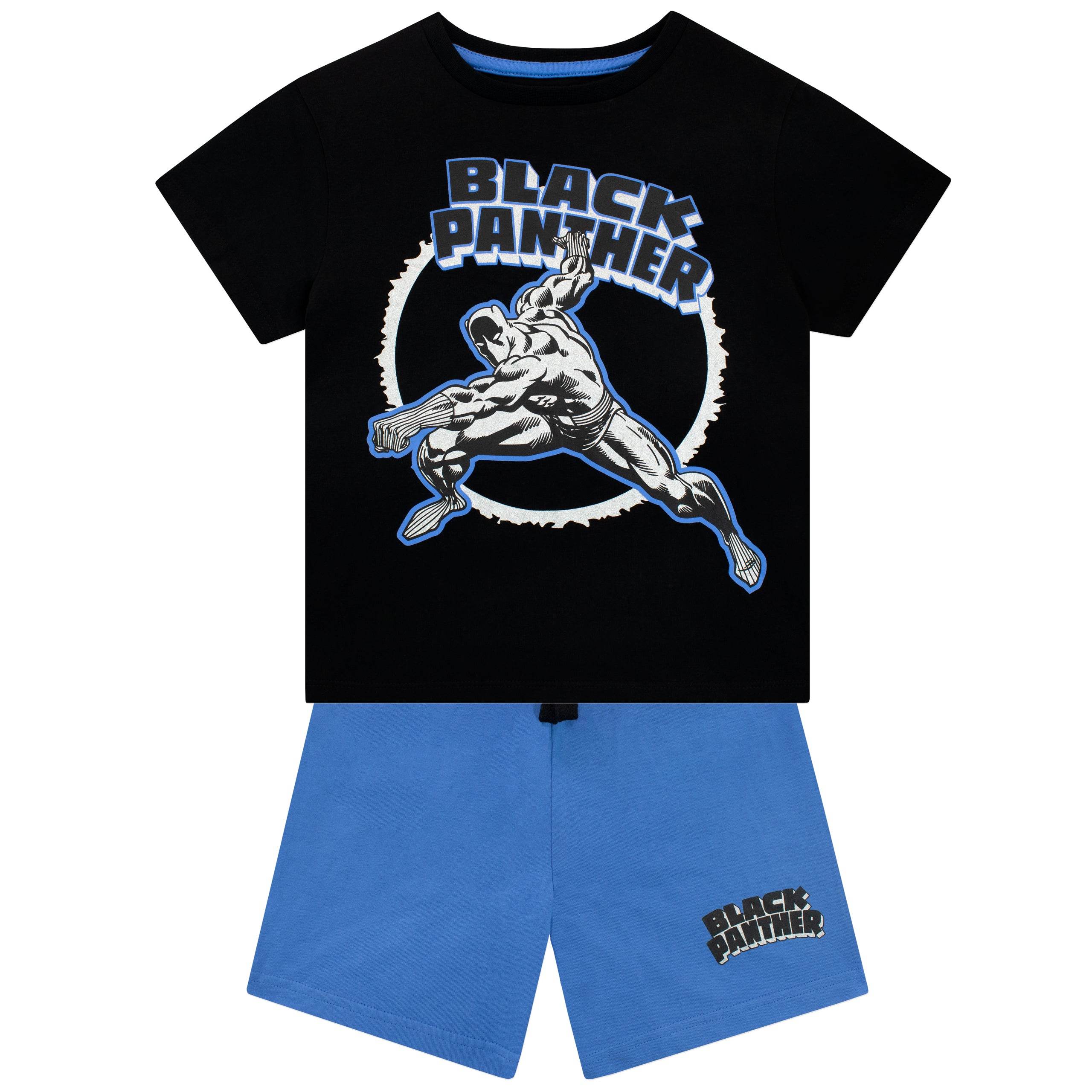 Black Panther T-Shirt and Shorts Set - Character.com