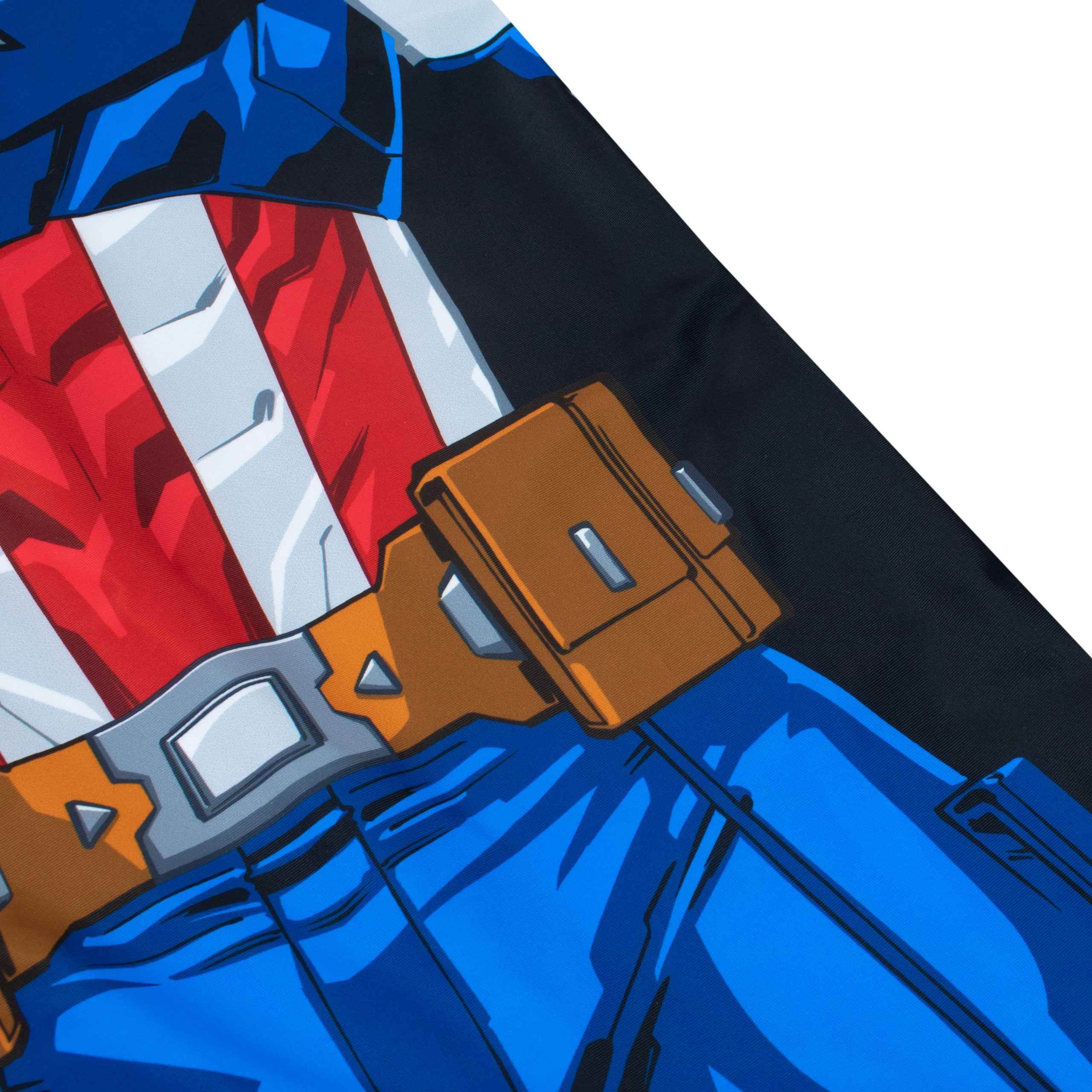 Kit Mare Marvel Avengers: Telo 70x140cm + Cappello + Sacca Anti-Sabbia Azzurro Kit Mare Marvel Avengers: Telo 70x140cm + Cappello + Sacca Anti-Sabbia Azzurro