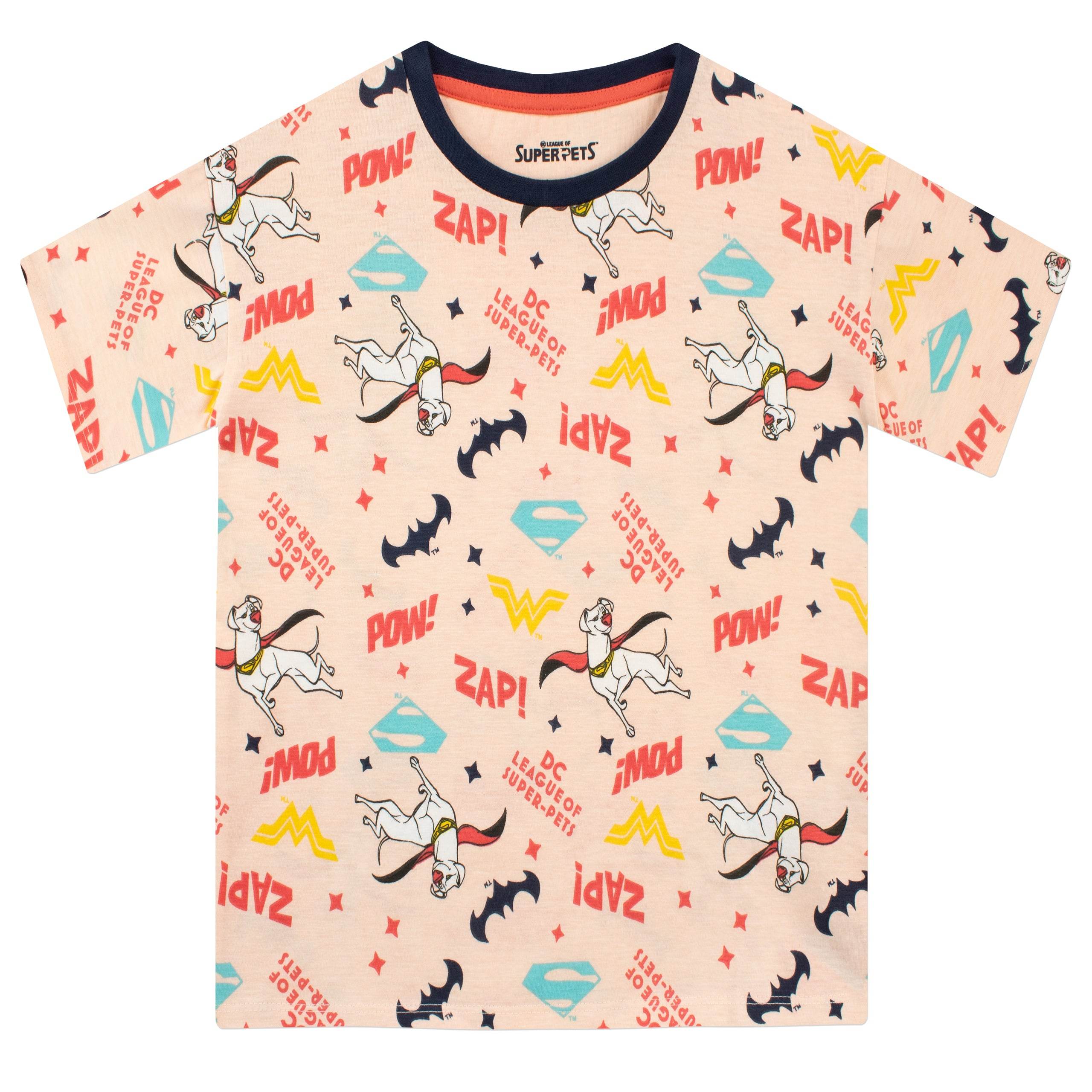 Girls Short DC Superpets Pyjamas - Character.com