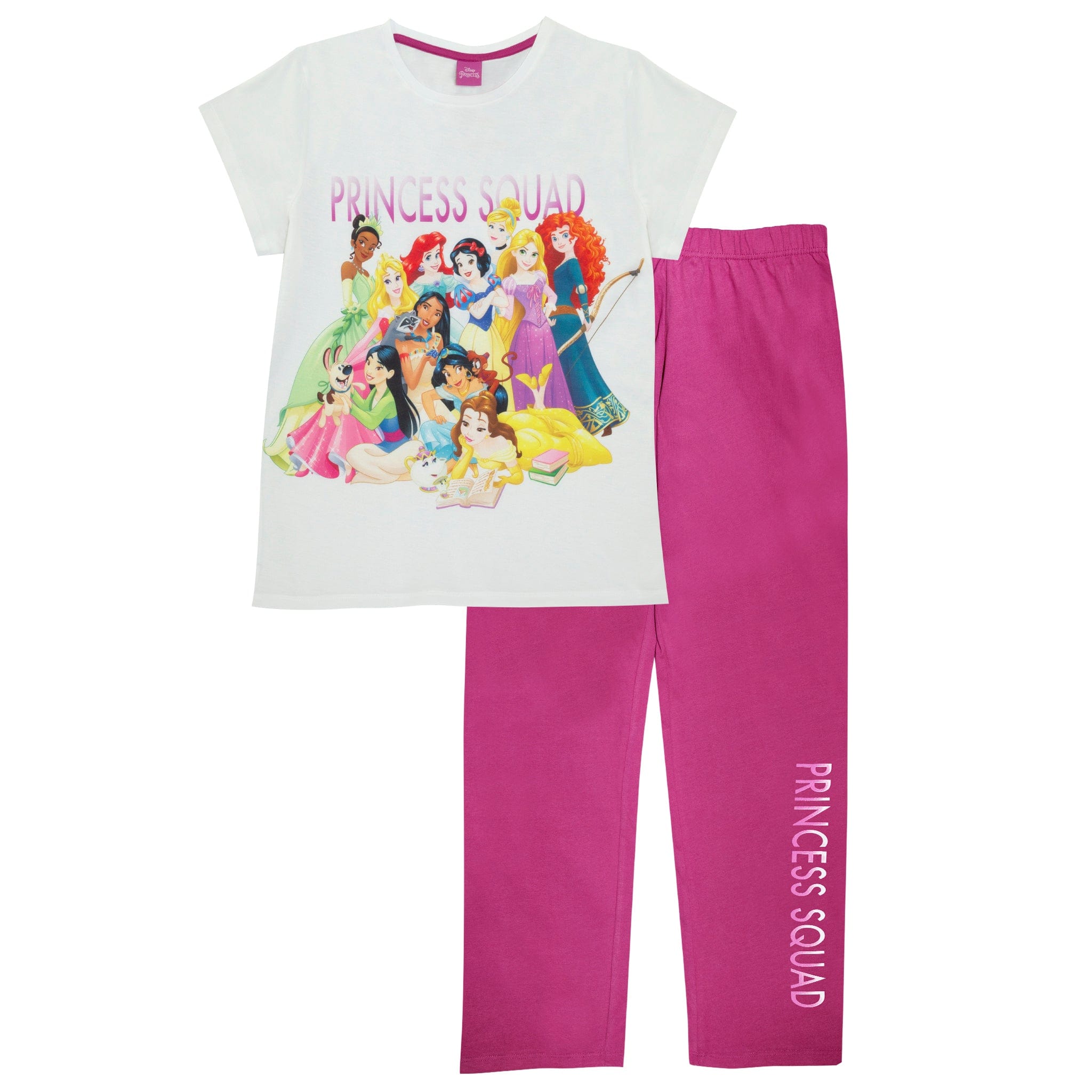 Pyjama Set Disney Disney Princess Princess Womens Pyjamas Set – Character.com