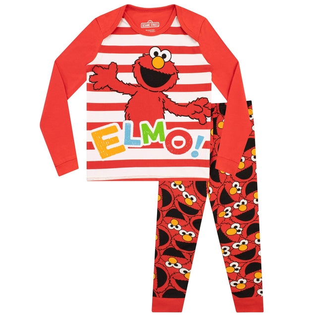 Elmo Snuggle Fit Pyjama Set - Character.com