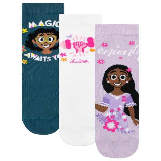 Girls Encanto Pack of 3 Socks - Character.com