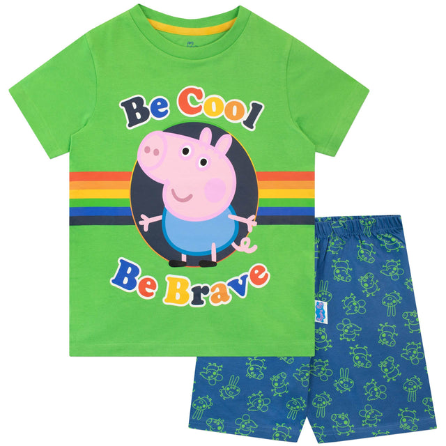 George Pig Short Pyjamas - Be Cool, Be Brave - Character.com