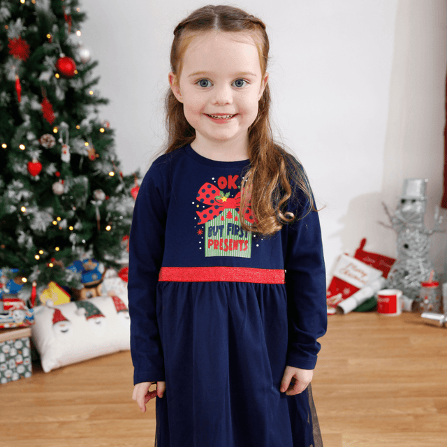 Harry Bear Girls Christmas Dress - Character.com