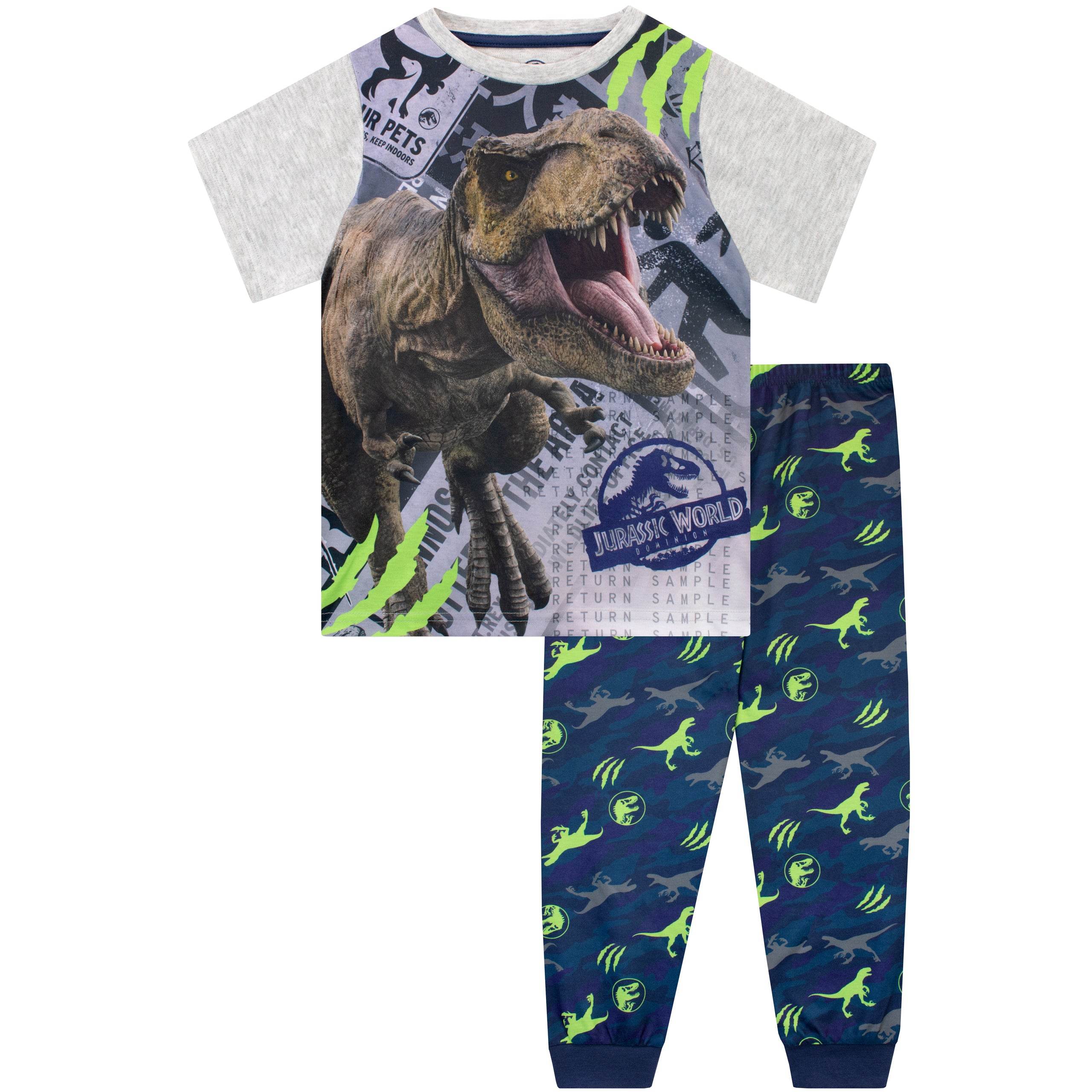 Jurassic World Short Sleeve Pyjamas - Character.com