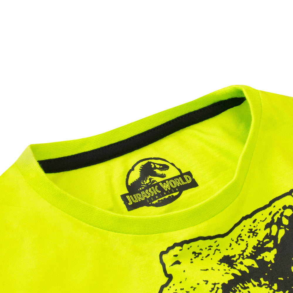 Set Outfit Jurassic World Per Ragazzi - Maglietta E Pantaloncini Dinosauro