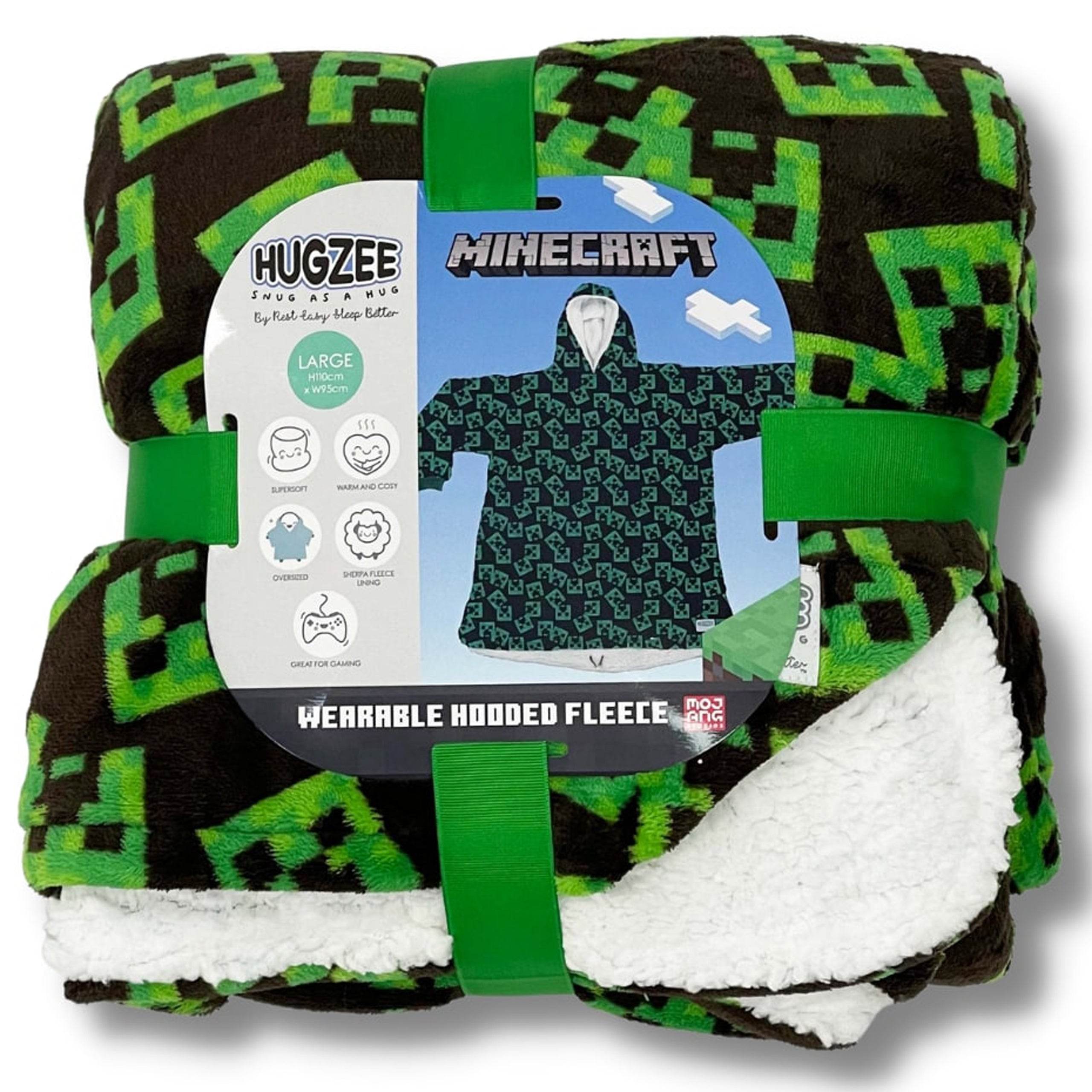 Minecraft Fleece Hoodie Adults Official Merchandise